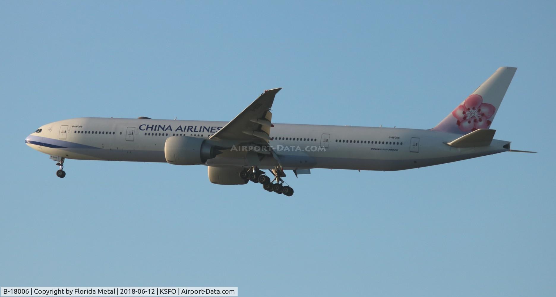B-18006, 2016 Boeing 777-309/ER C/N 43981, China Airlines 777-300 zx
