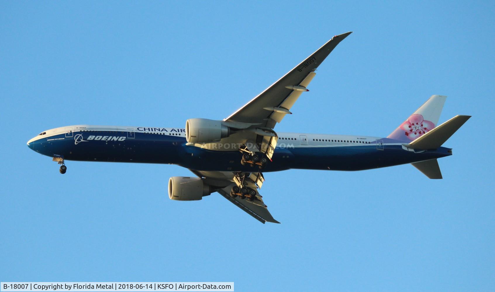 B-18007, 2016 Boeing 777-309/ER C/N 43982, China Airlines 777-300 zx
