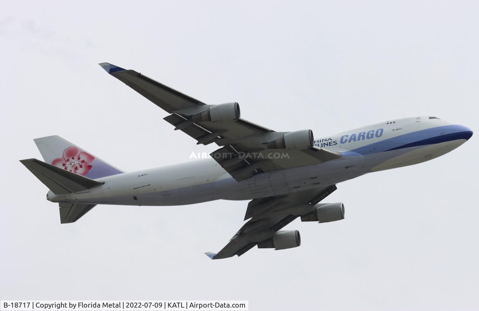 B-18717, 2004 Boeing 747-409F/SCD C/N 30769, China Airlines Cargo 747-400F zx
