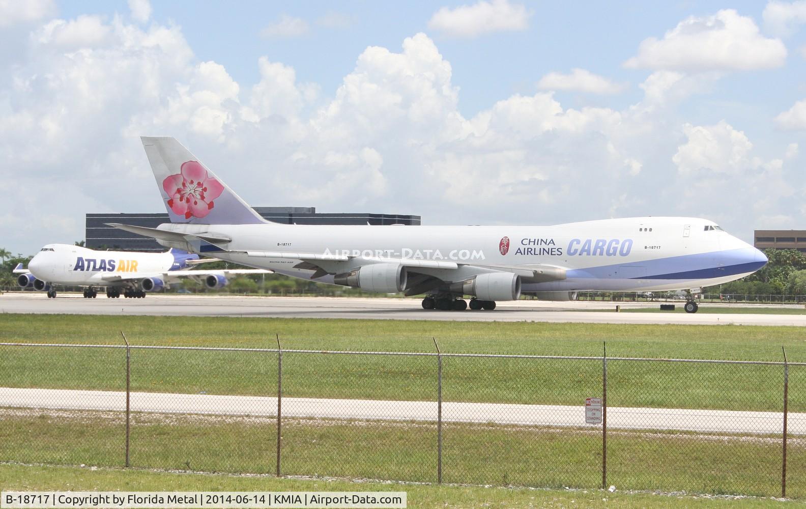 B-18717, 2004 Boeing 747-409F/SCD C/N 30769, China Airlines Cargo 747-400F