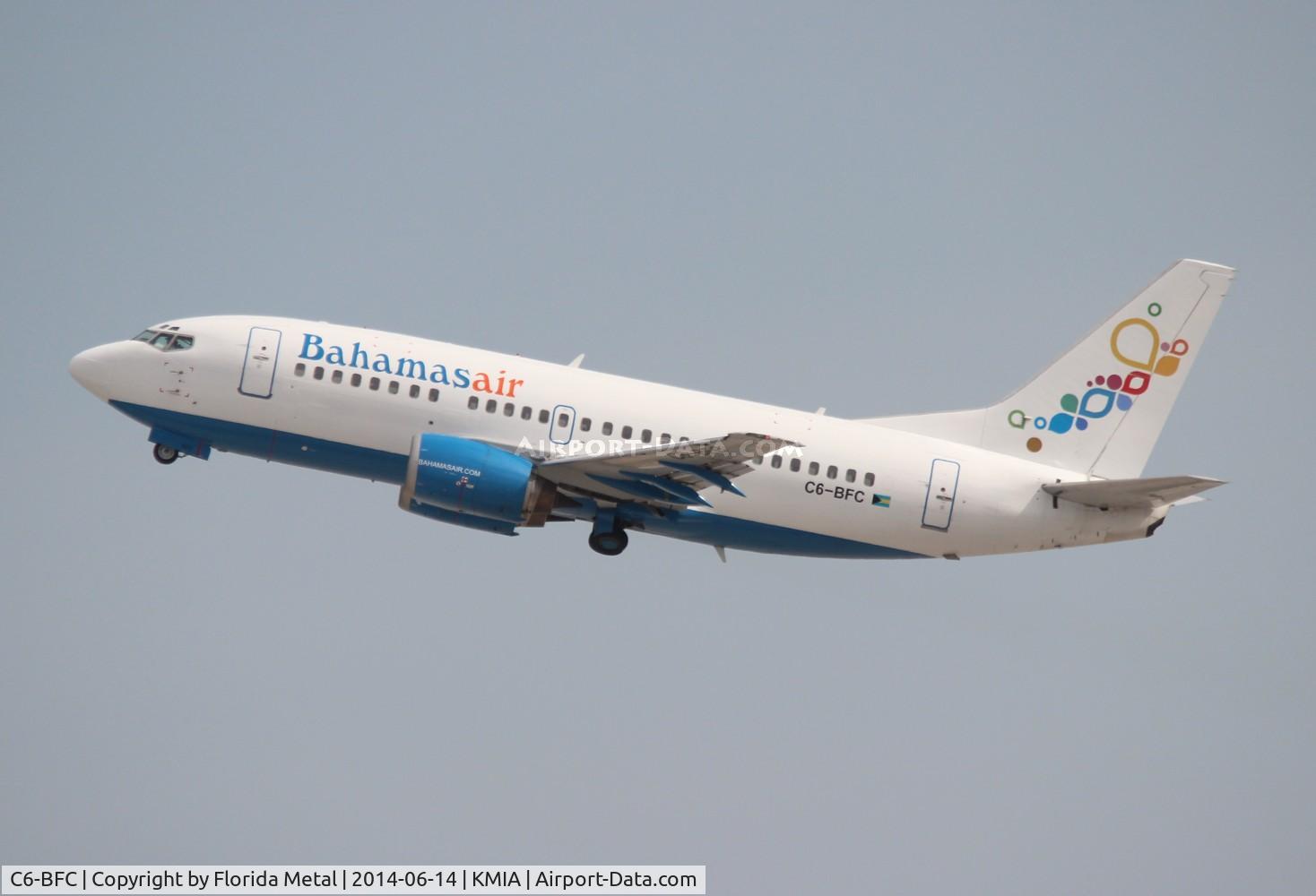 C6-BFC, 1997 Boeing 737-505 C/N 27631, BHS 737-500 zx
