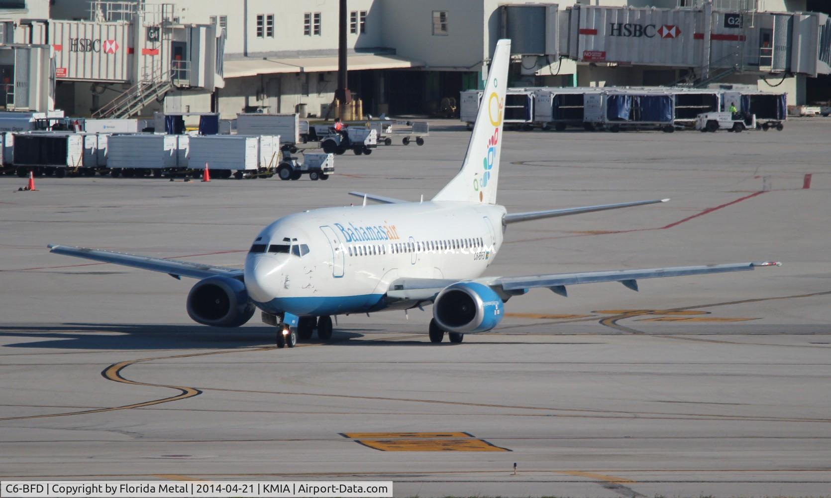 C6-BFD, 1993 Boeing 737-5H6 C/N 26448, BHS 737-500 zx