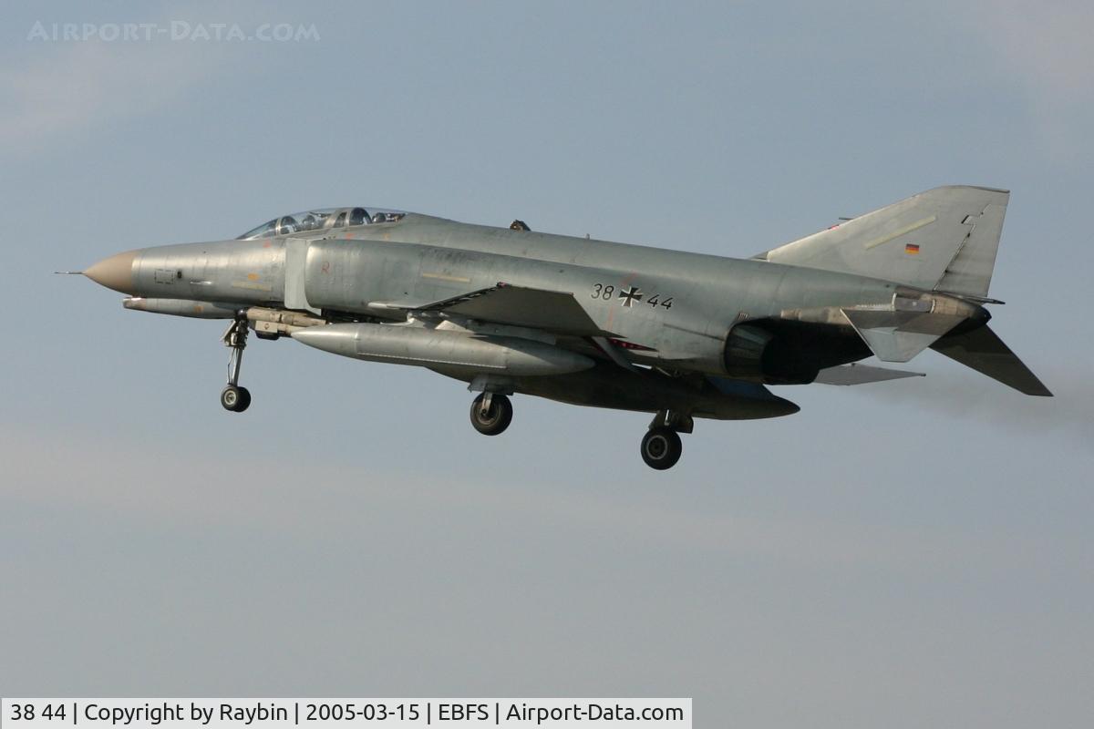 38 44, 1972 McDonnell Douglas F-4F Phantom II C/N 4736, scrapped