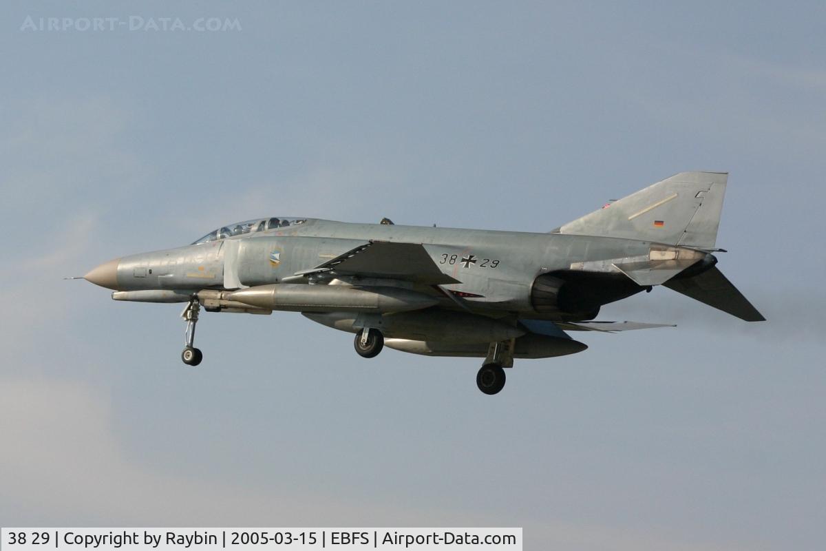 38 29, 1972 McDonnell Douglas F-4F Phantom II C/N 4691, wfu Jever AFB