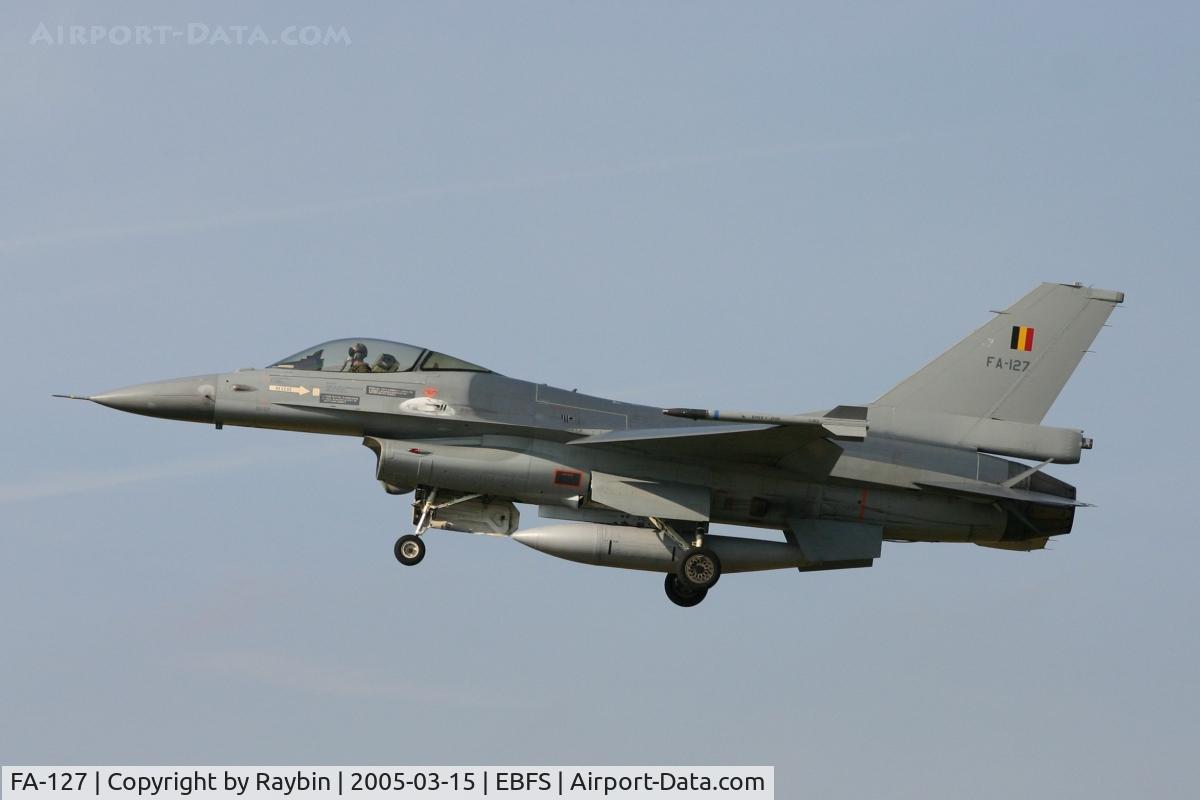 FA-127, SABCA F-16AM Fighting Falcon C/N 6H-127, active