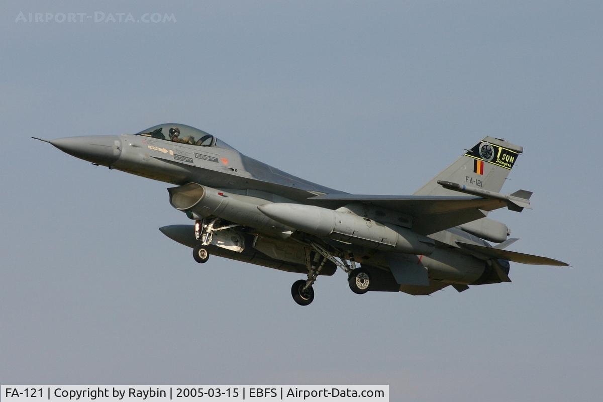 FA-121, SABCA F-16AM Fighting Falcon C/N 6H-121, still active
