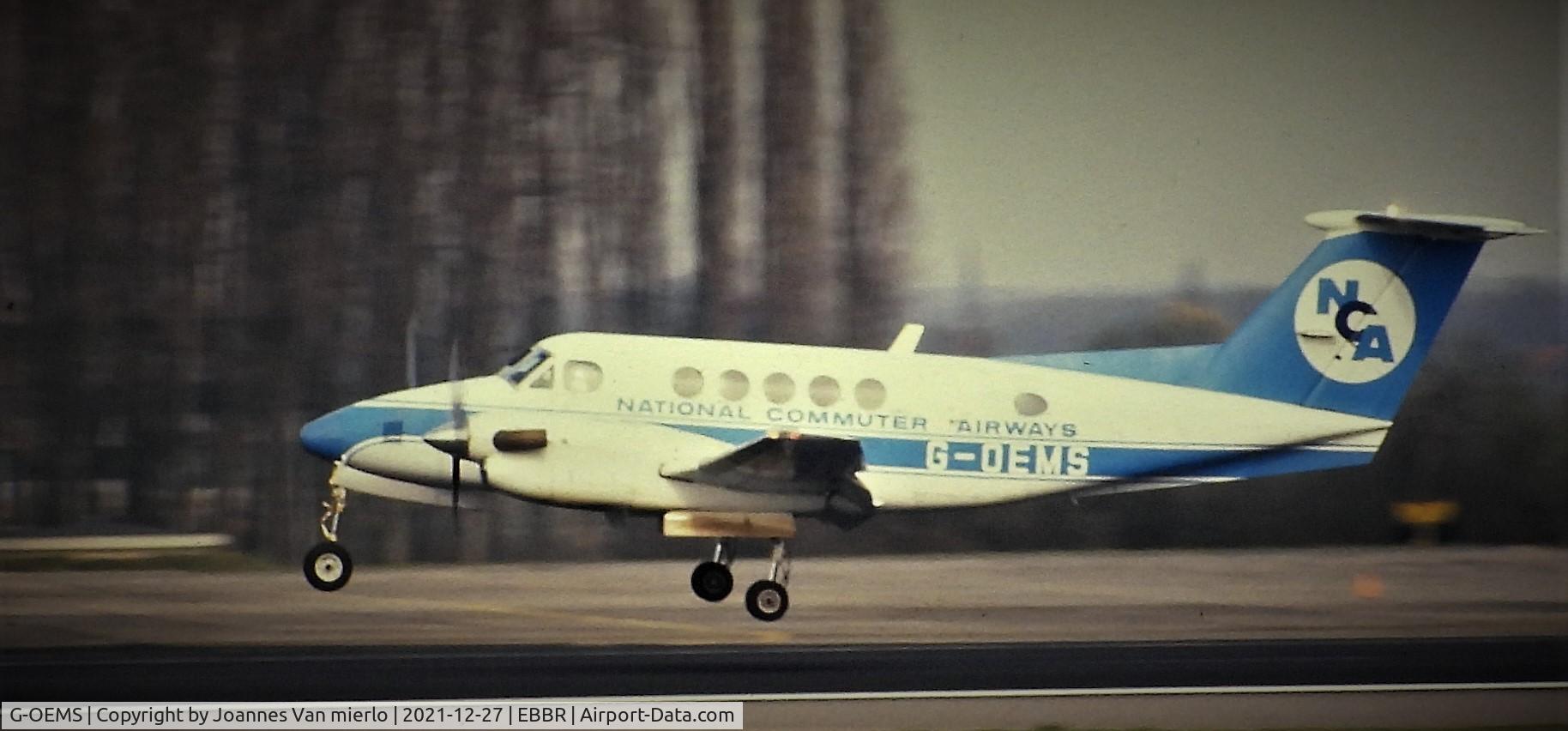 G-OEMS, 1978 Beech 200 Super King Air C/N BB-406, Slide scan