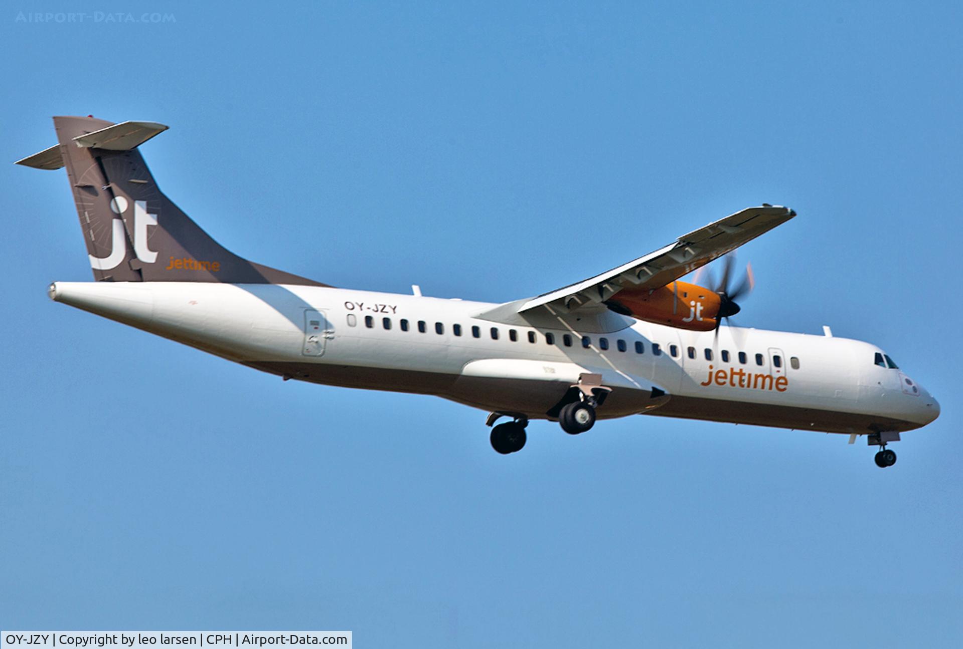 OY-JZY, 1998 ATR 72-212A C/N 540, Copenhagen 31.3.2014