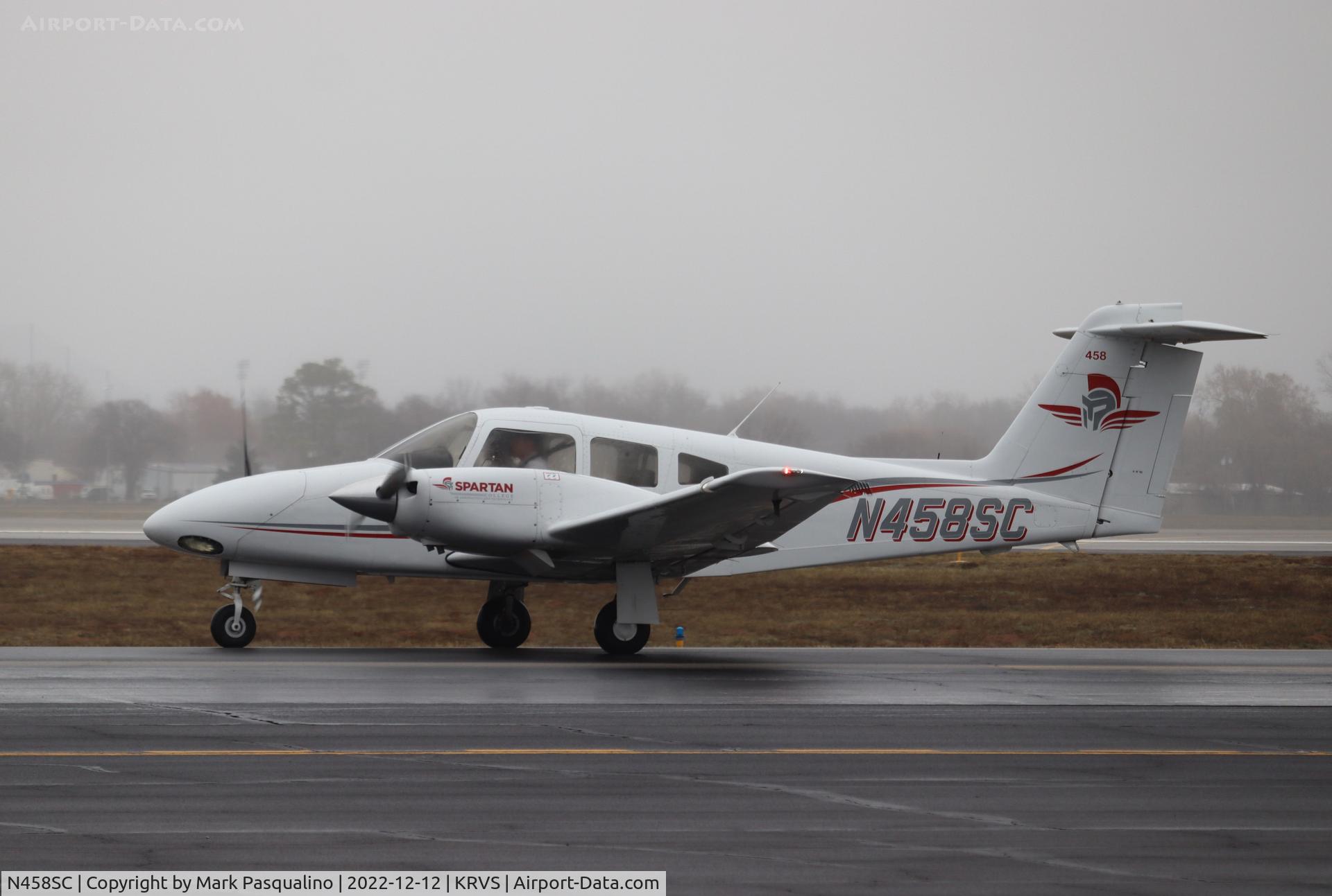 N458SC, 2019 Piper PA-44-180 Seminole C/N 4496490, Piper PA-44-180