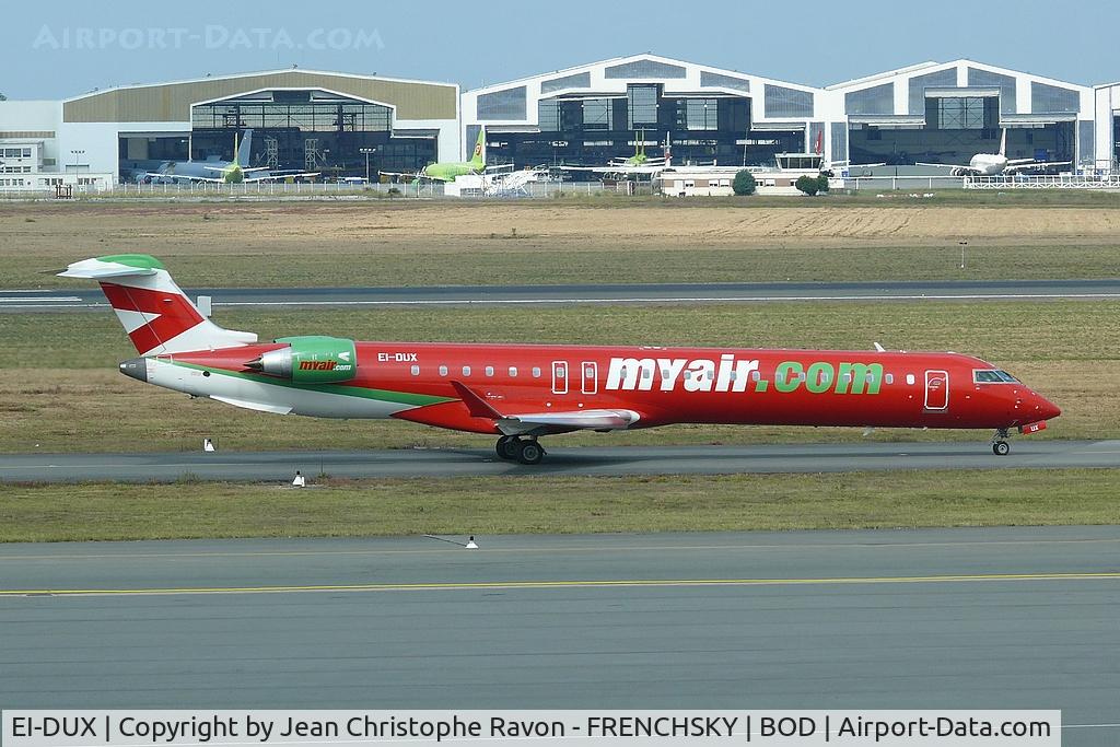 EI-DUX, Bombardier CRJ-900 (CL-600-2D24) C/N 15110, MyAir to Bologna (now SkyWest Airlines)