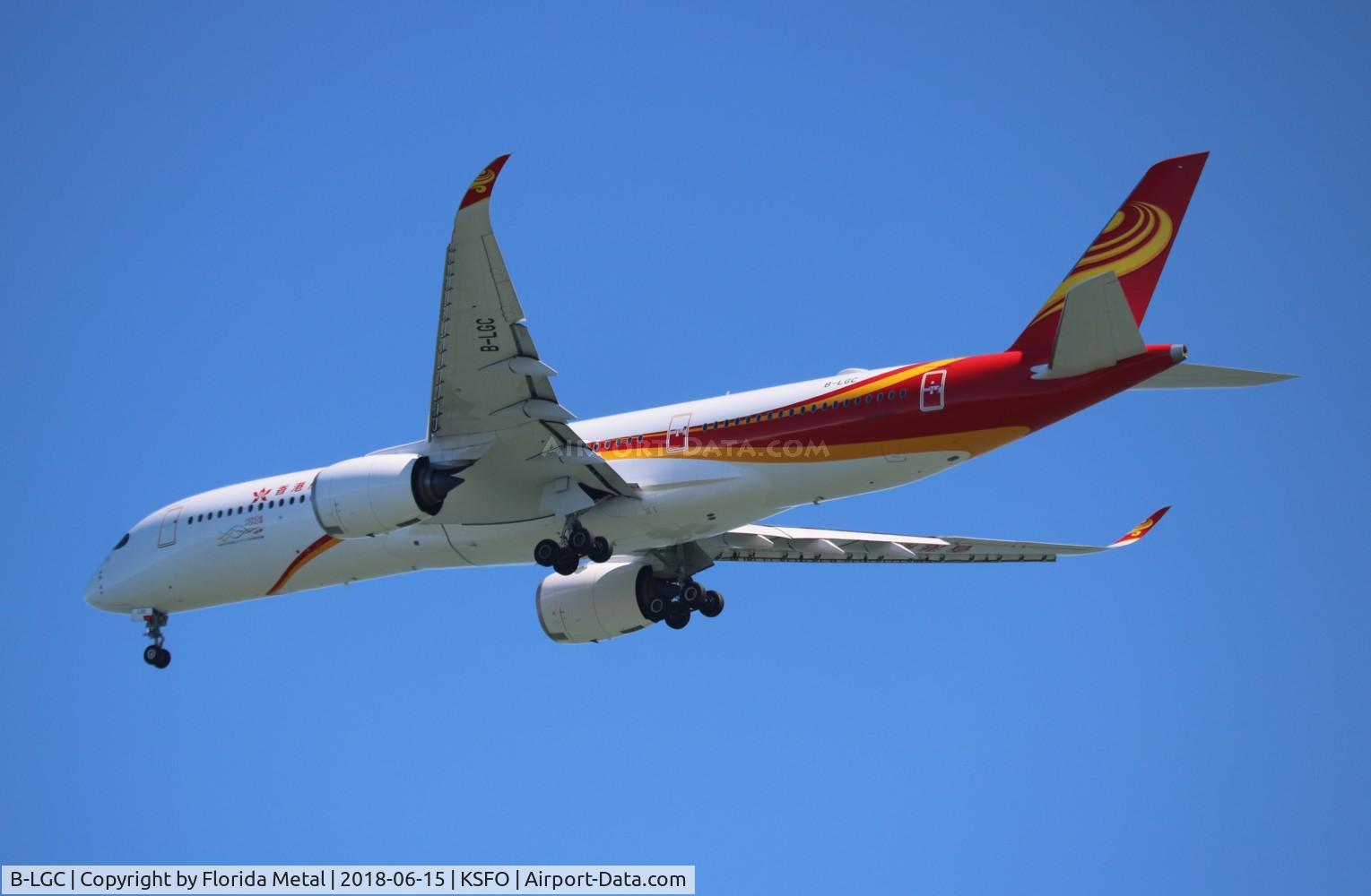 B-LGC, 2017 Airbus A350-941 C/N 168, Hong Kong Airways A350 zx