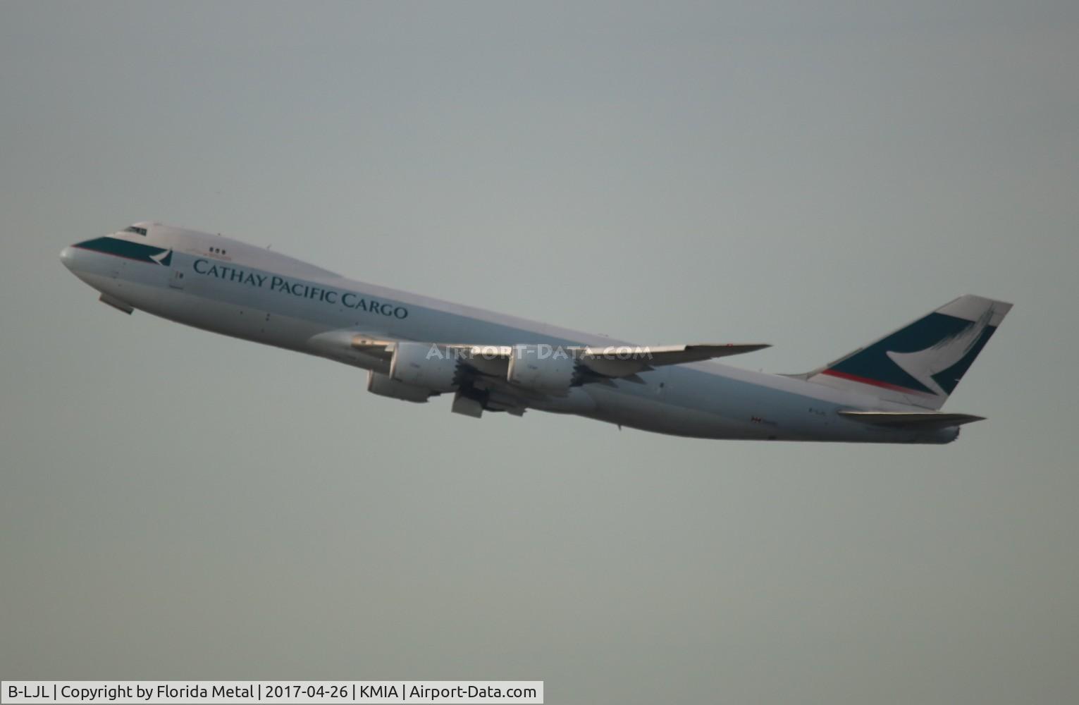 B-LJL, 2013 Boeing 747-867F/SCD C/N 43536, Cathay Cargo 747-8F