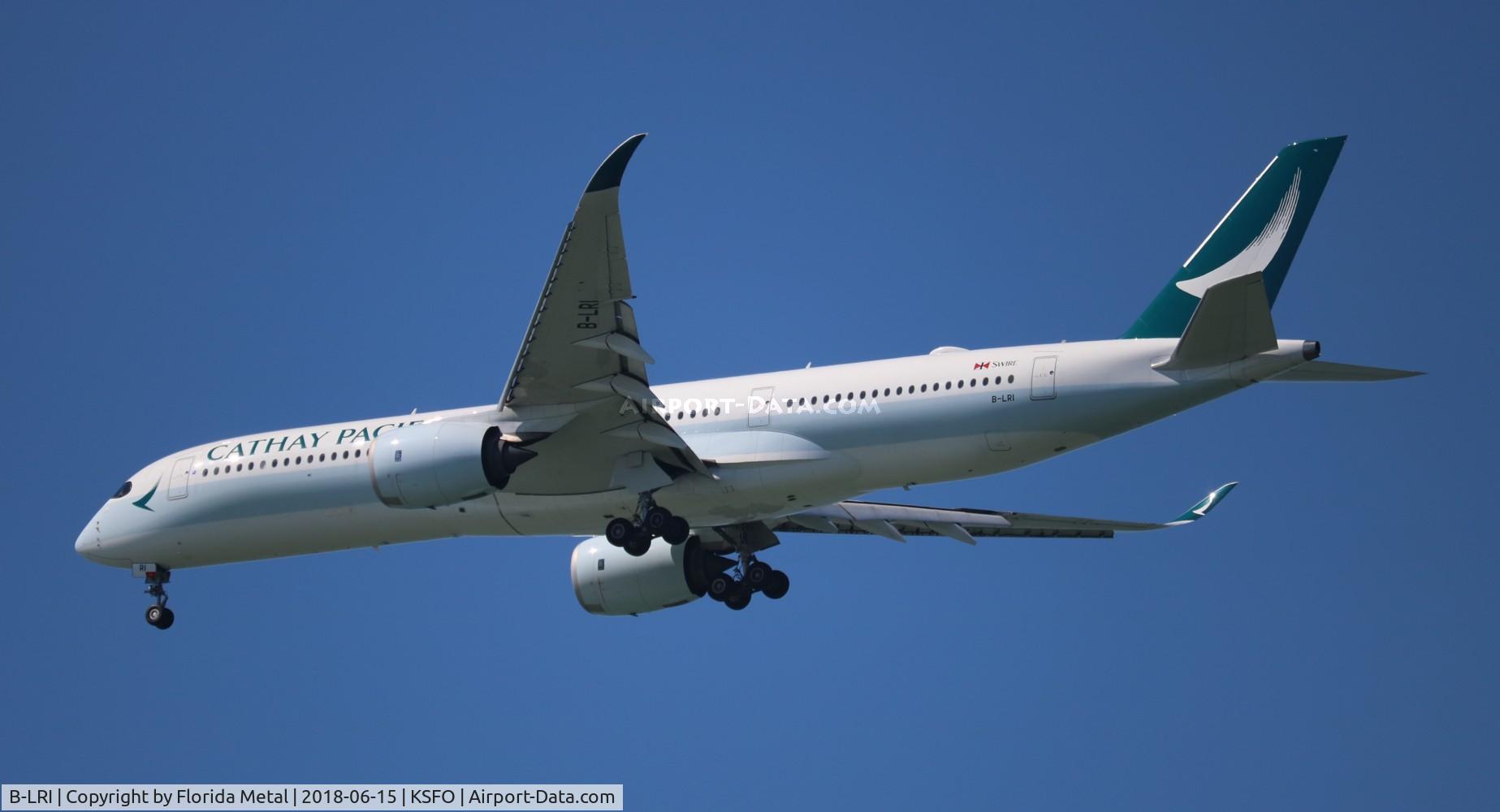 B-LRI, 2016 Airbus A350-941 C/N 058, Cathay A350-900 zx