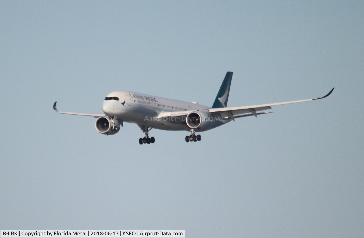 B-LRK, 2016 Airbus A350-941 C/N 070, Cathay A350-900 zx