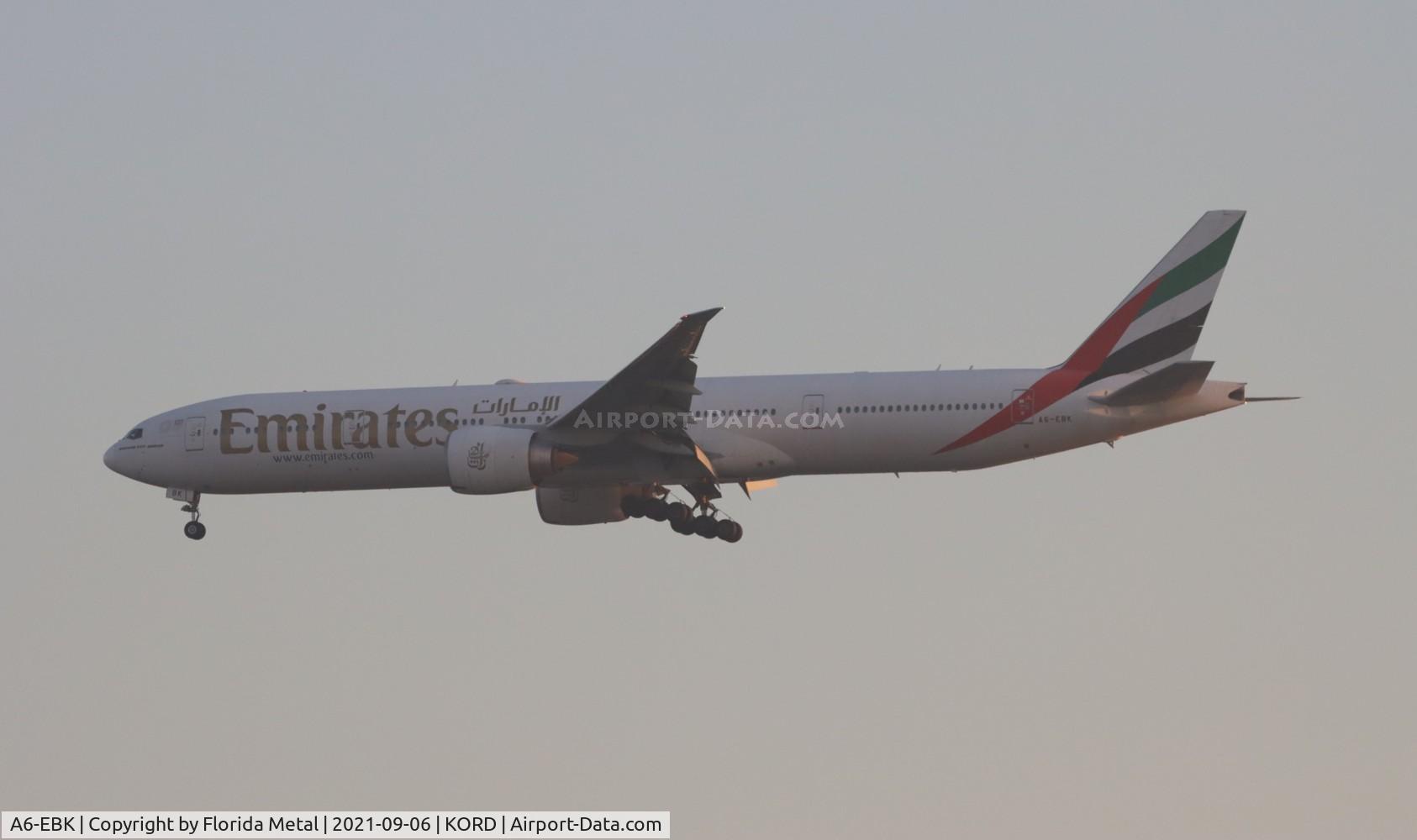 A6-EBK, 2006 Boeing 777-31H/ER C/N 34481, Emirates 777-300 zx