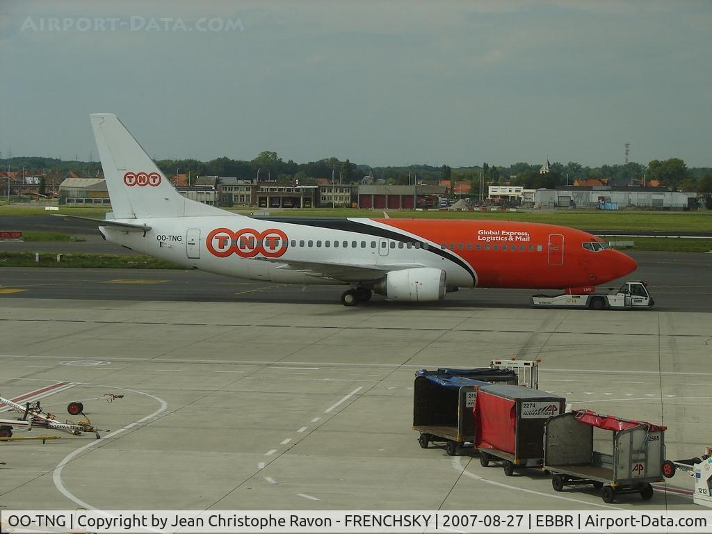 OO-TNG, 1988 Boeing 737-3Y0 C/N 24255, TNT Airways (GECAS)