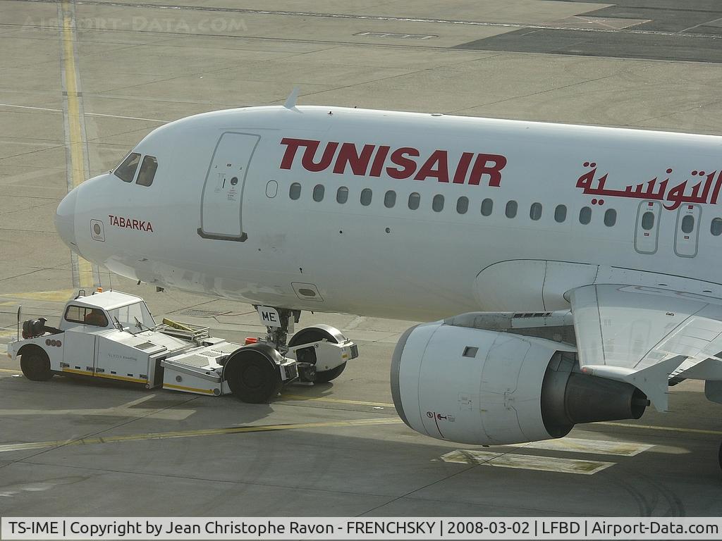 TS-IME, 1990 Airbus A320-211 C/N 123, Tunis Air to Monastir