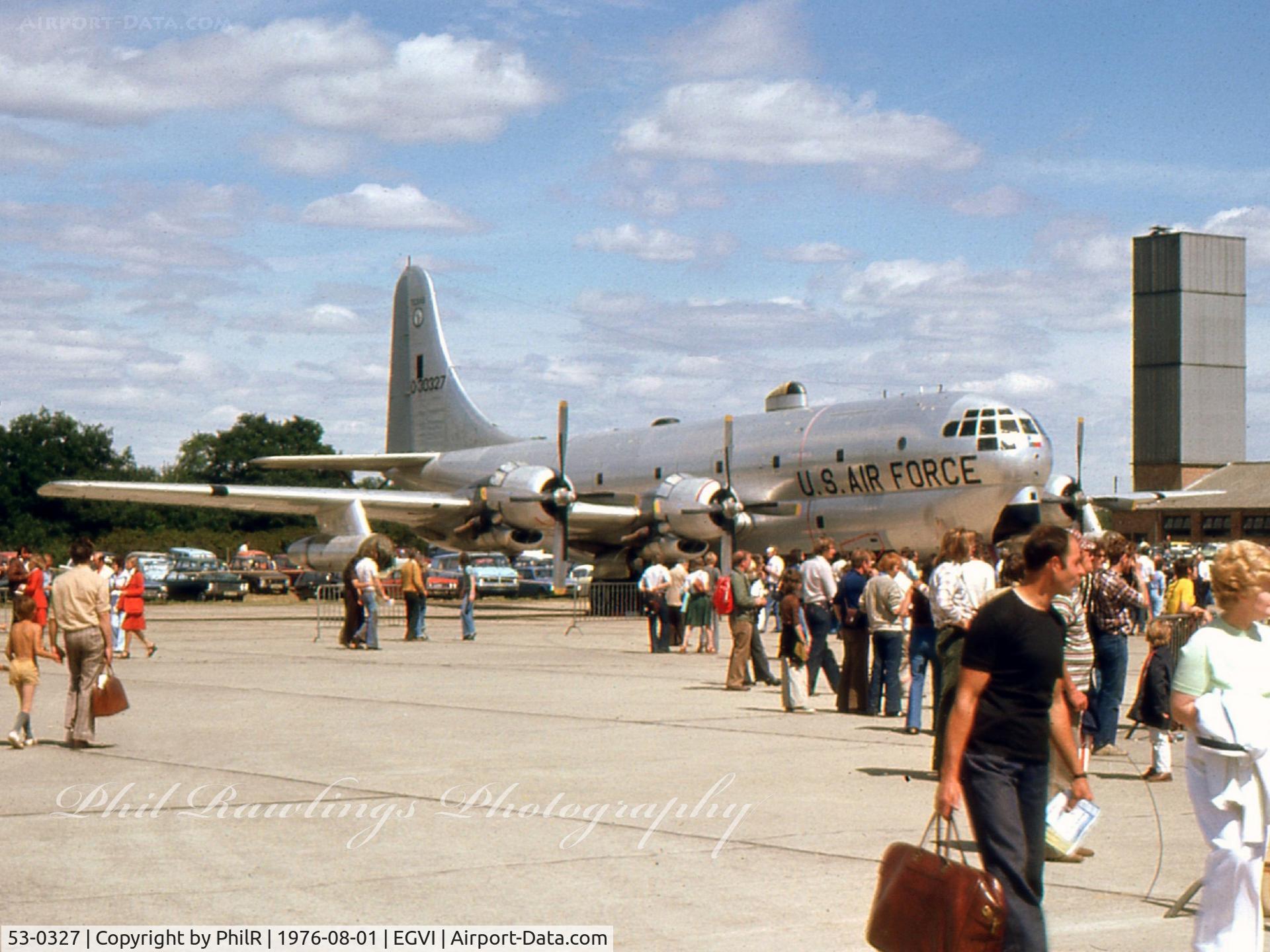 53-0327, 1954 Boeing KC-97L C/N 17109, 53-0327 (0-30327) Boeing KC-97L Stratofreighter IAT RAF Greenham Common