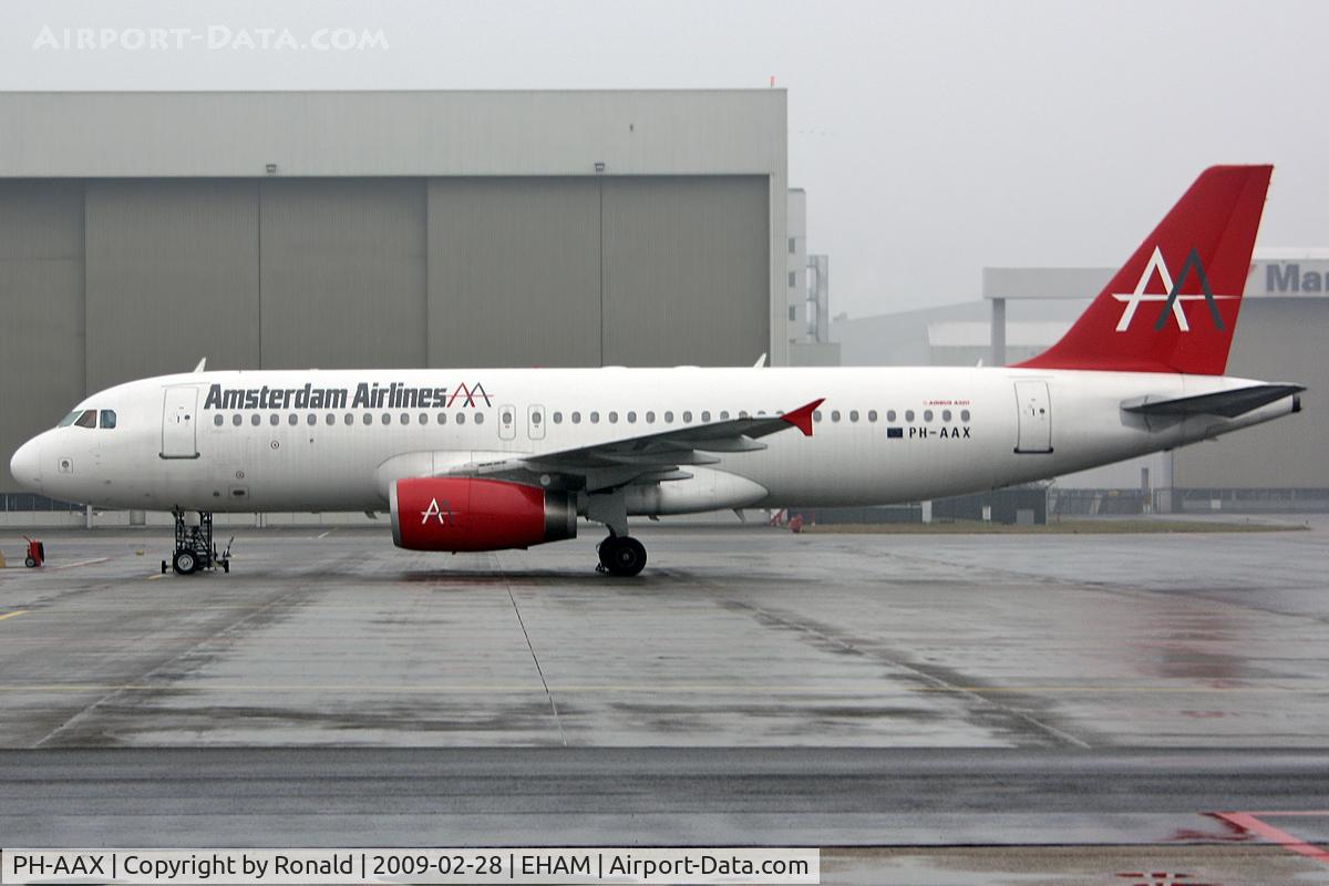 PH-AAX, 1993 Airbus A320-231 C/N 430, at spl