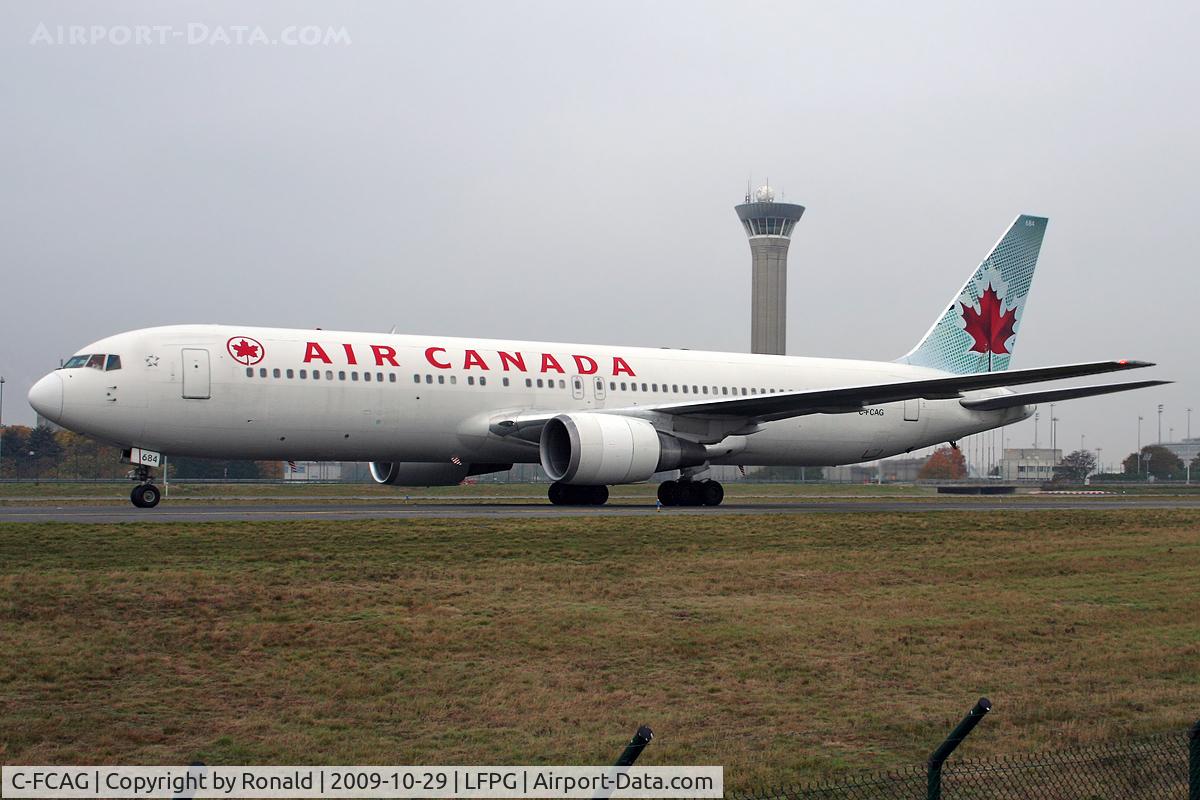 C-FCAG, 1988 Boeing 767-375/ER C/N 24085, at cdg