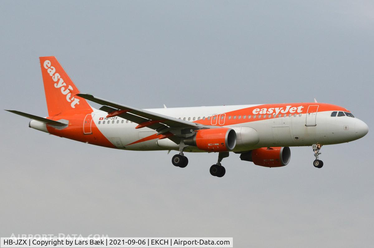 HB-JZX, 2009 Airbus A320-214 C/N 4157, RWY04L