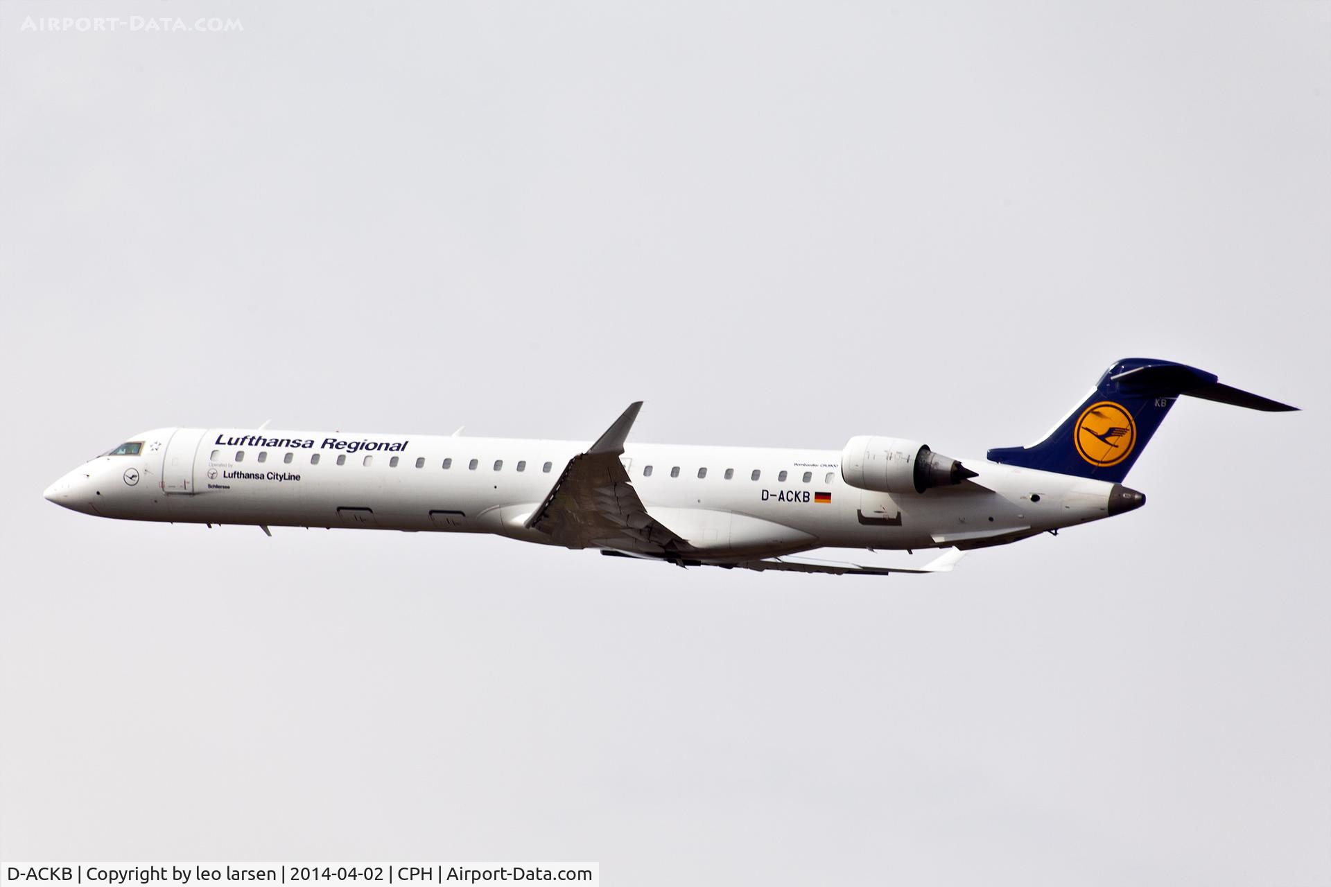 D-ACKB, 2006 Bombardier CRJ-900LR (CL-600-2D24) C/N 15073, Copenhagen 2.4.2014