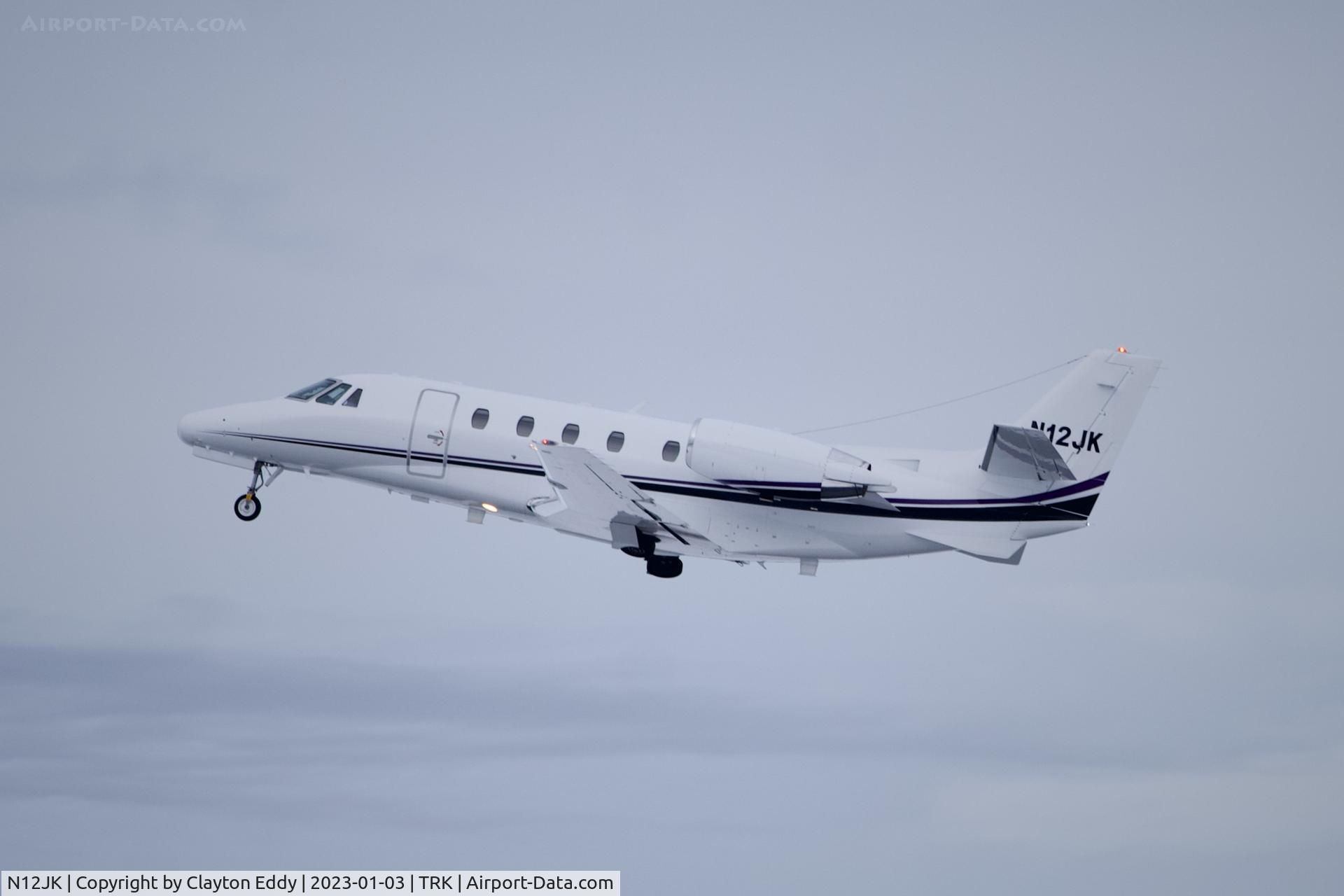 N12JK, 2006 Cessna 560XL Citation C/N 560-5618, Truckee Airport in California 2023.