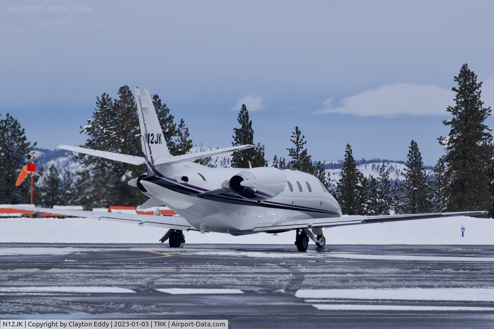 N12JK, 2006 Cessna 560XL Citation C/N 560-5618, Truckee Airport in California 2023.