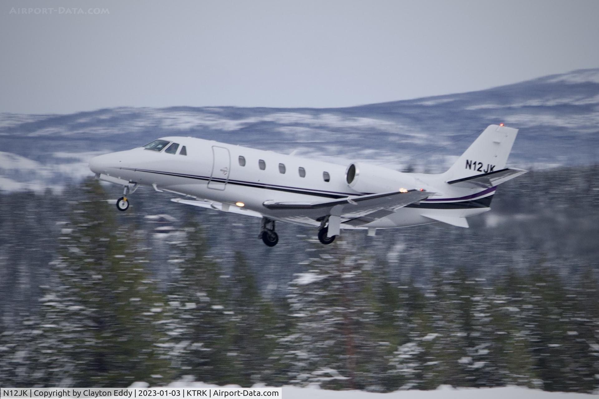 N12JK, 2006 Cessna 560XL Citation C/N 560-5618, Truckee Airport in California 2023.