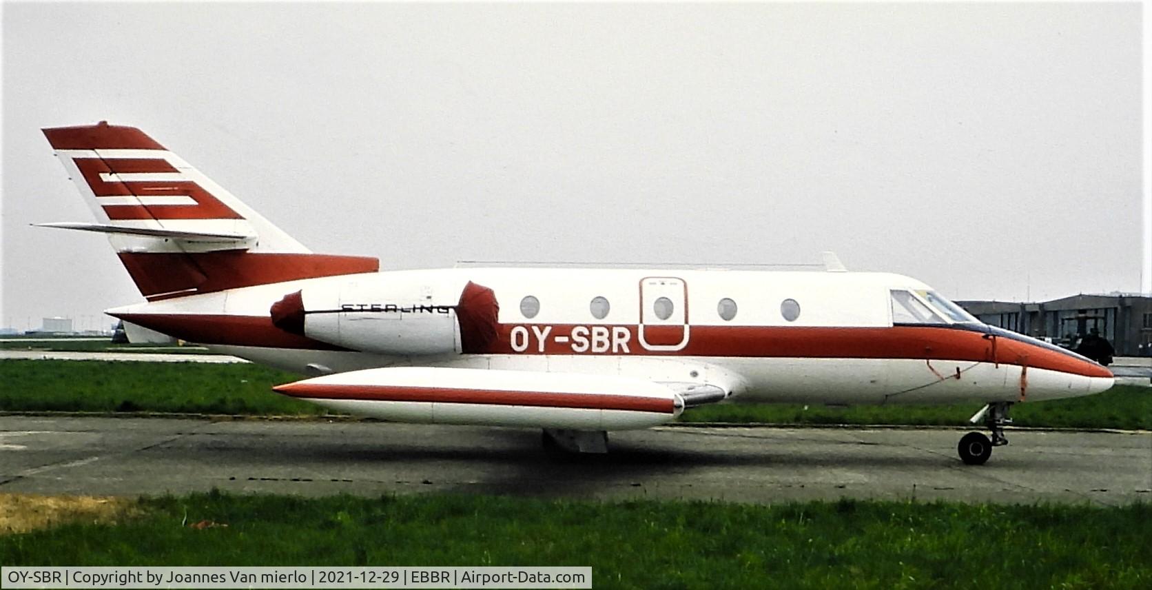 OY-SBR, 1975 Aerospatiale SN-601 Corvette C/N 23, Slide scan