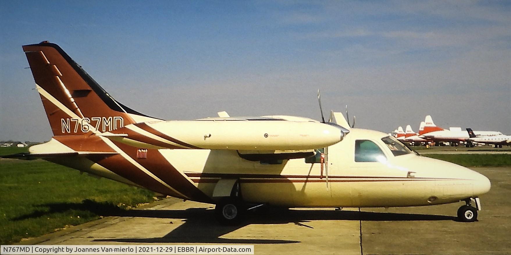 N767MD, 1975 Mitsubishi MU-2B-26 C/N 328, Slide scan