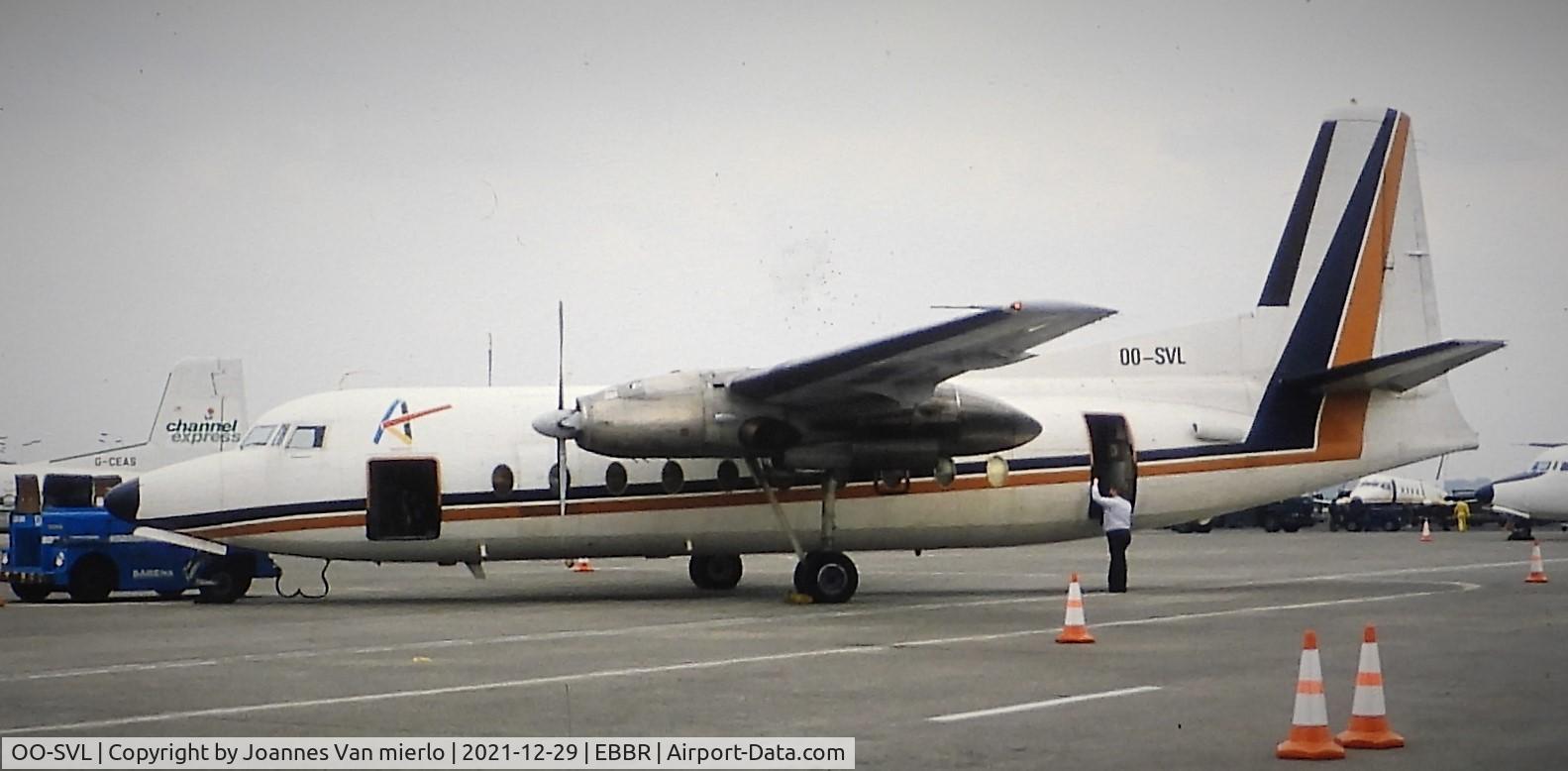 OO-SVL, 1959 Fokker F.27-100 Friendship C/N 10113, Slide scan