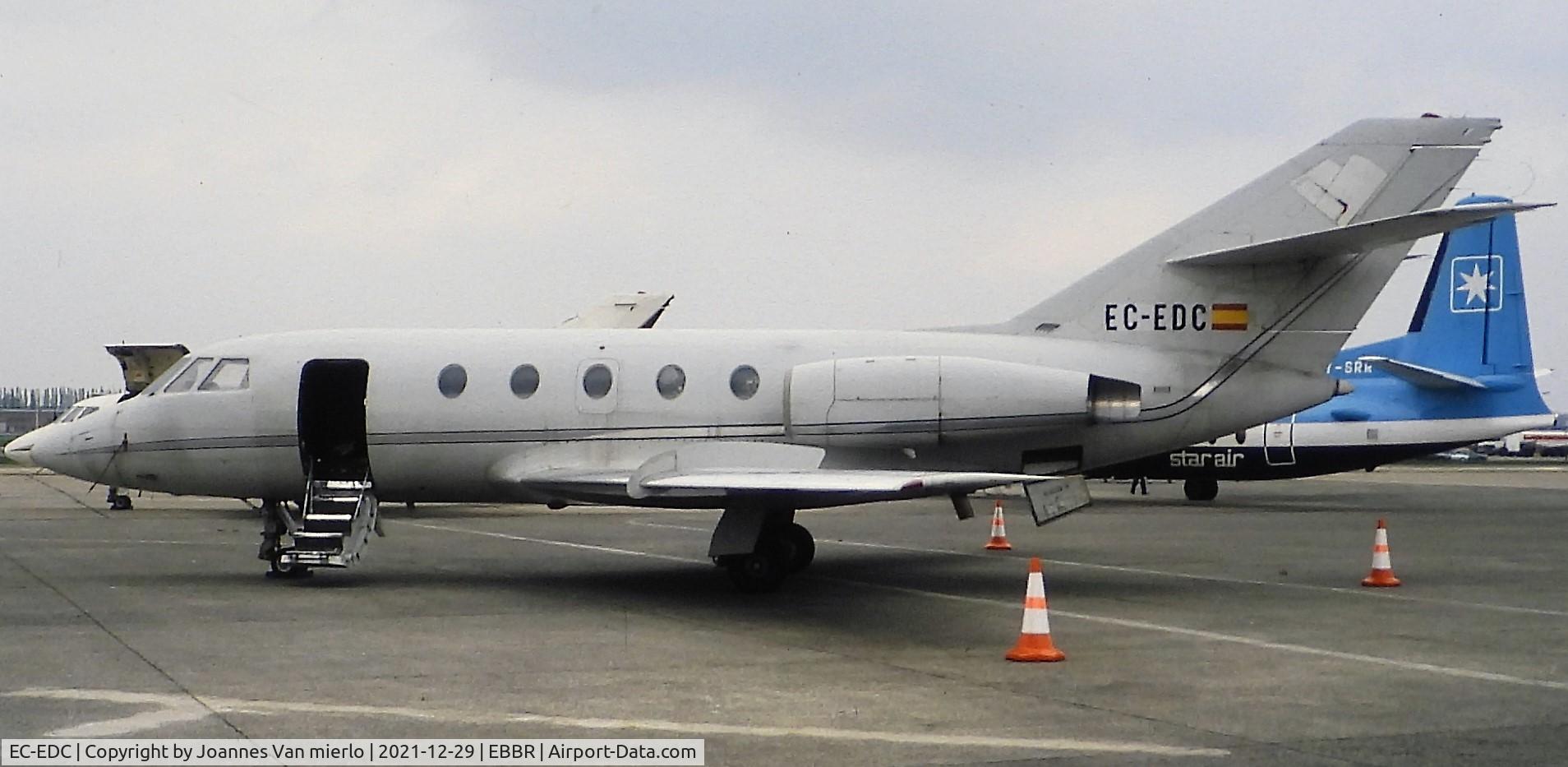 EC-EDC, 1965 Dassault Falcon (Mystere) 20C C/N 6, Slide scan