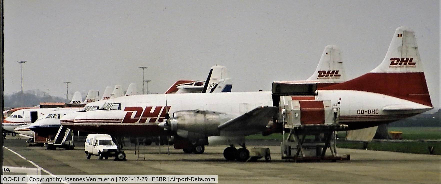 OO-DHC, 1953 Convair 580(F) C/N 068/122, Slide scan