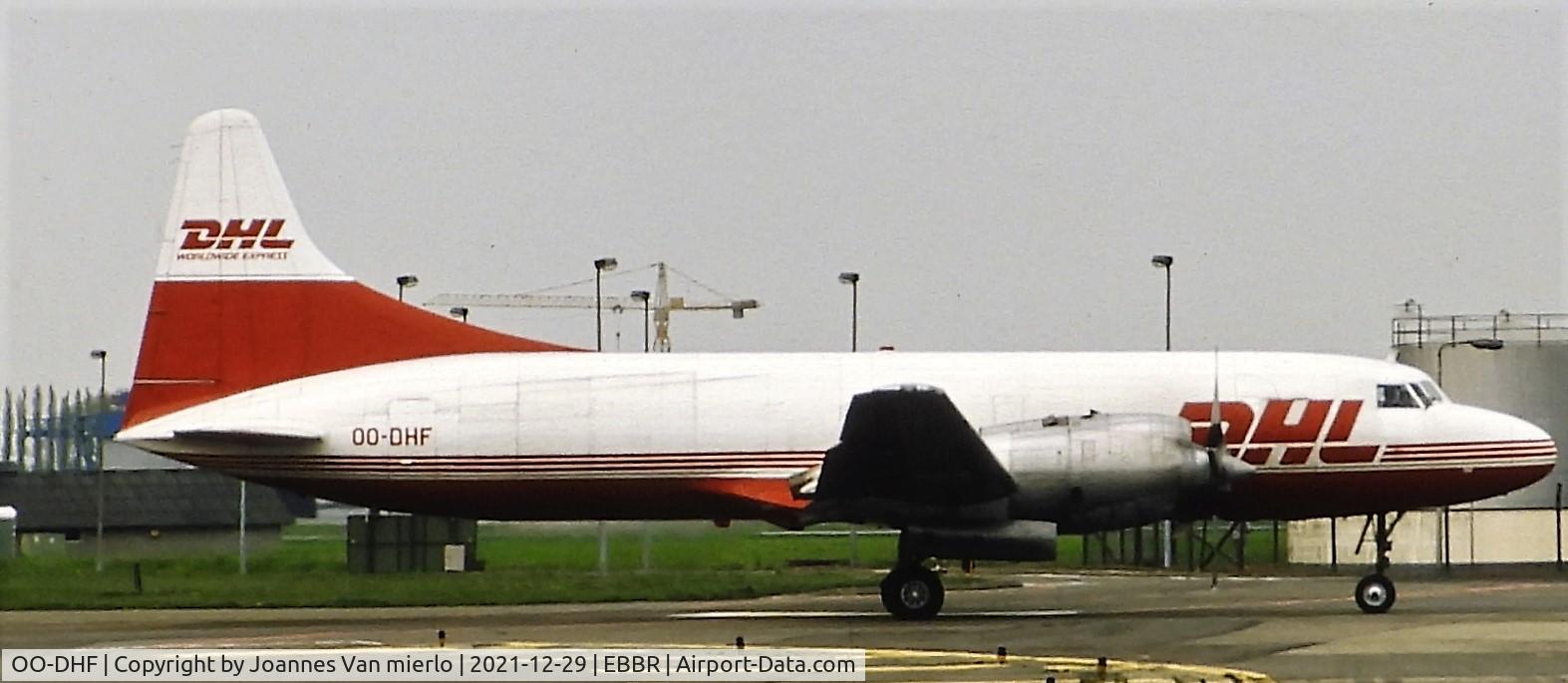 OO-DHF, 1954 Convair 580(F) C/N 147/012, Slide scan
