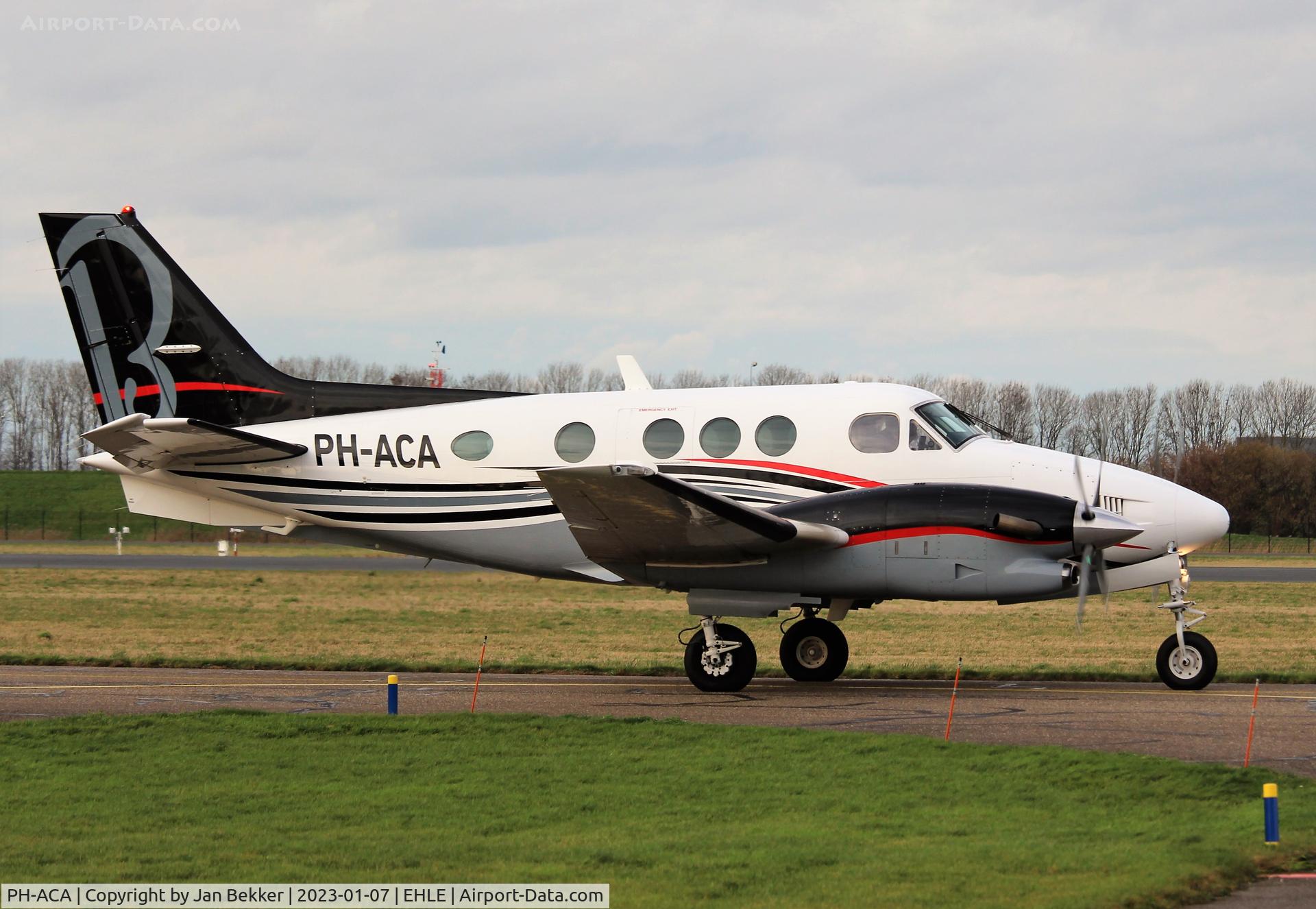 PH-ACA, Beech C90B King Air C/N LJ-1327, Lelystad Airport