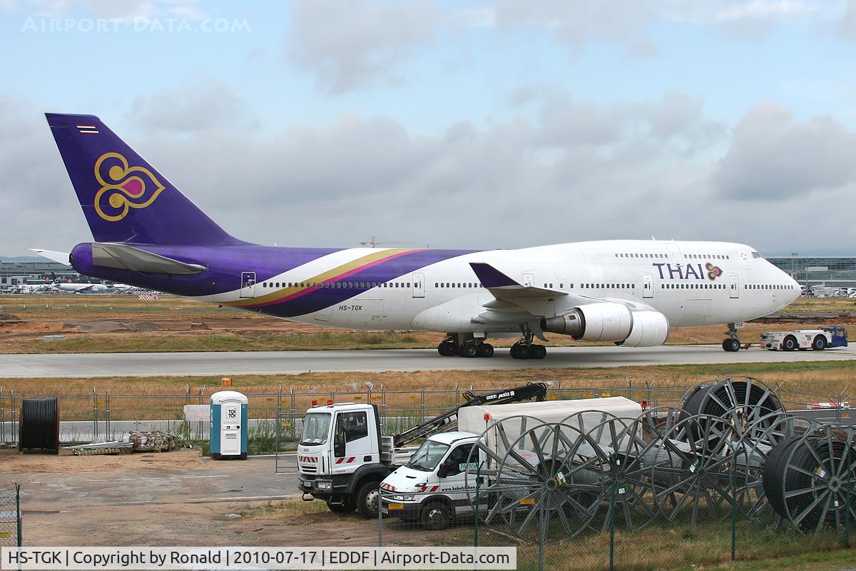 HS-TGK, 1990 Boeing 747-4D7 C/N 24993, at fra