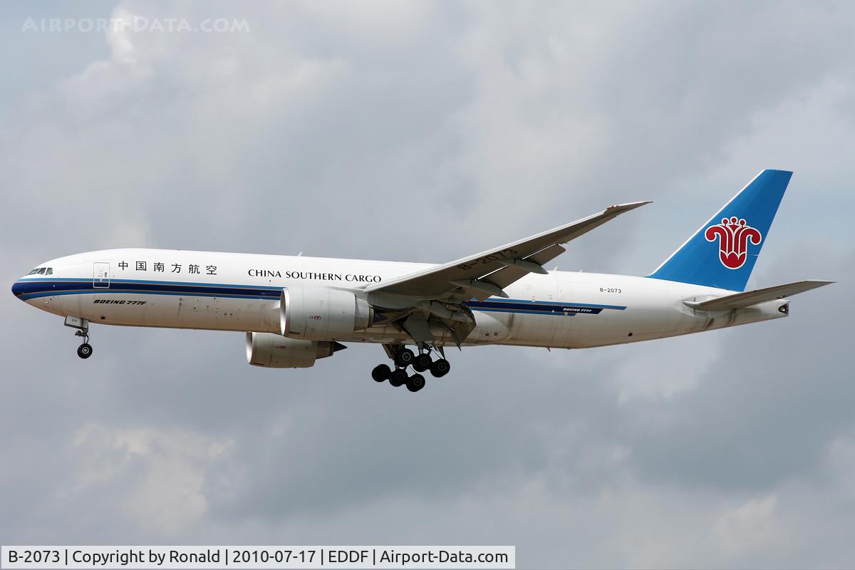 B-2073, 2009 Boeing 777-F1B C/N 37311, at fra