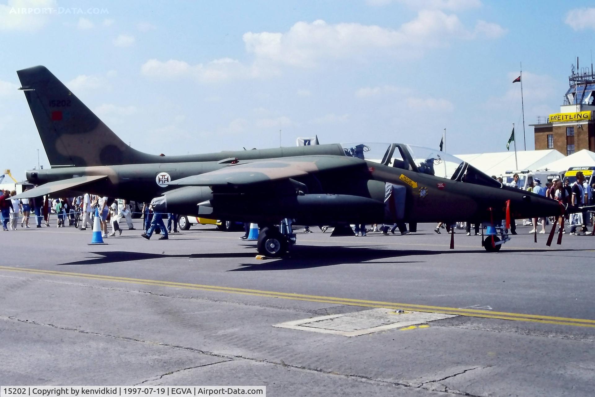 15202, Dassault-Dornier Alpha Jet A C/N 0006, At the 1997 Royal International Air Tattoo.