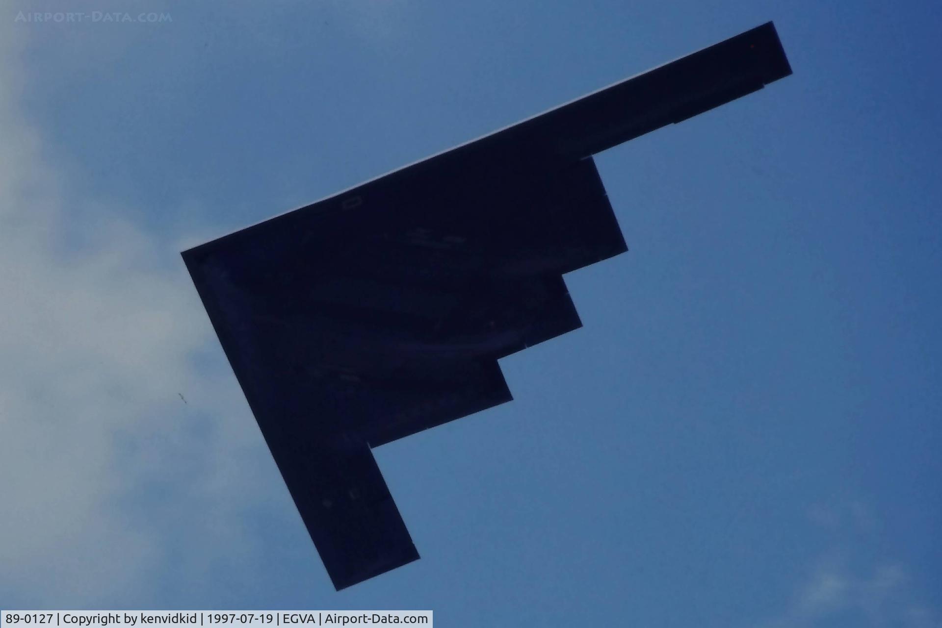 89-0127, 1989 Northrop Grumman B-2A Spirit C/N 1012/AV-12, At the 1997 Royal International Air Tattoo.