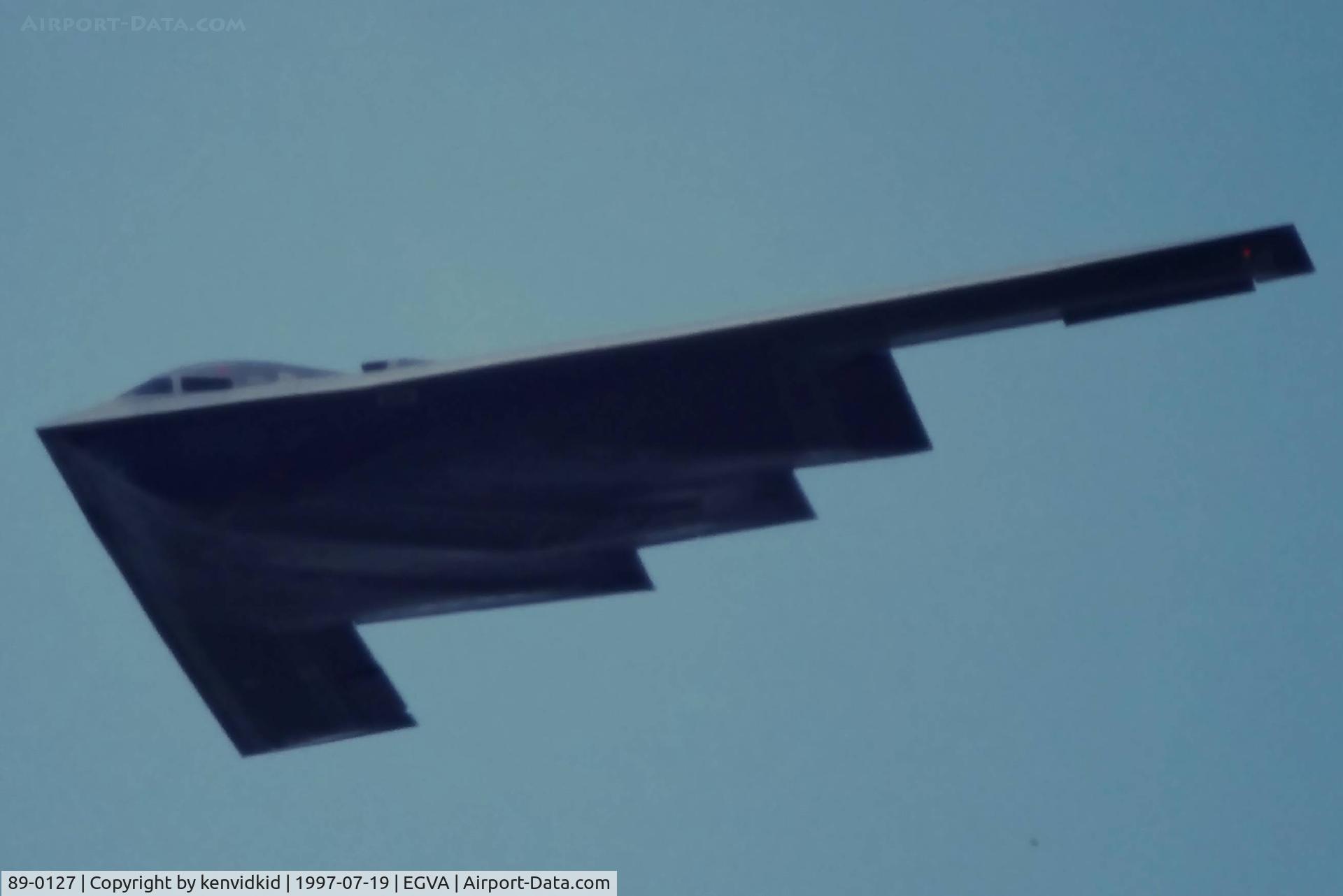 89-0127, 1989 Northrop Grumman B-2A Spirit C/N 1012/AV-12, At the 1997 Royal International Air Tattoo.