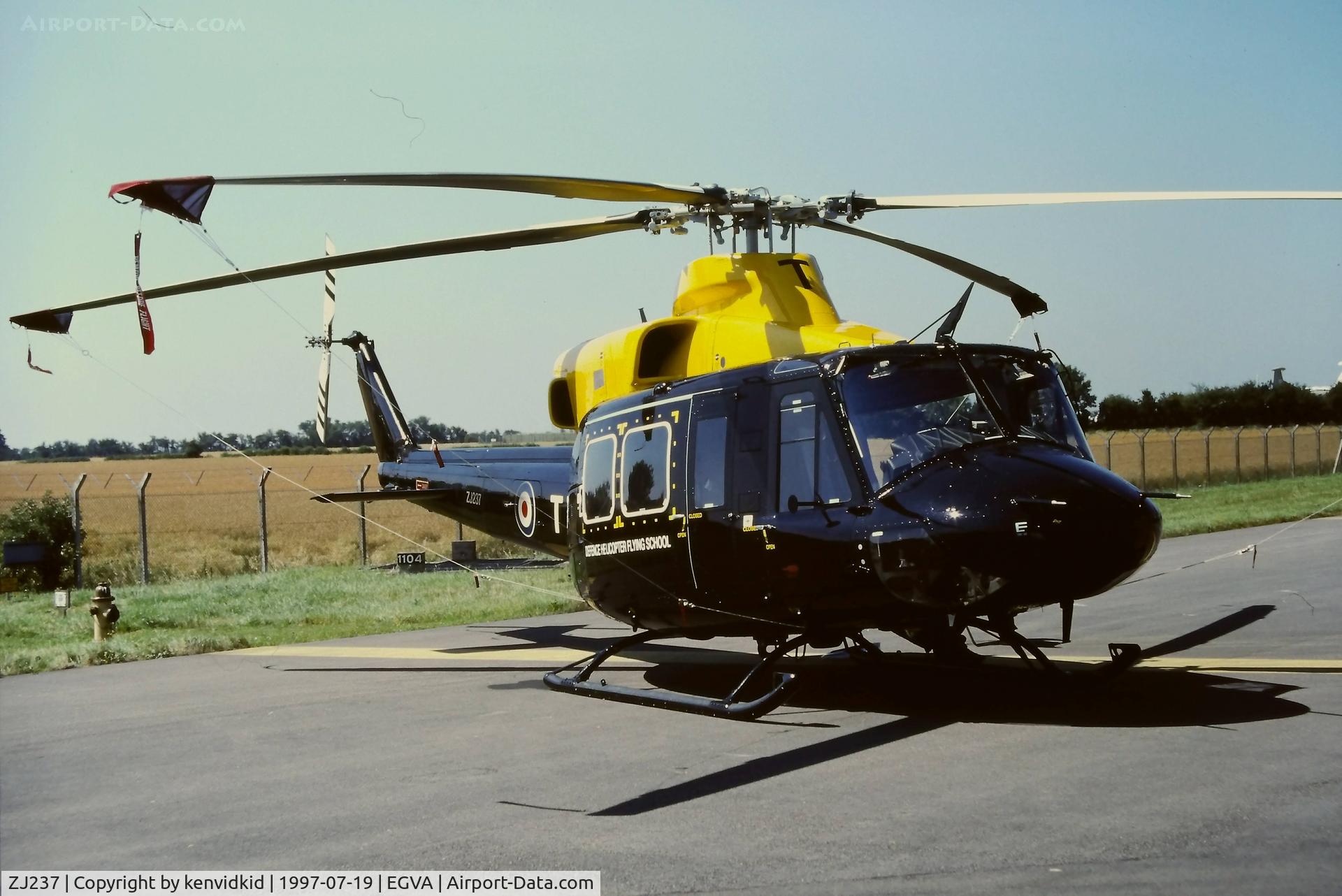 ZJ237, 1997 Bell 412EP Griffin HT1 C/N 36156, At the 1997 Royal International Air Tattoo.