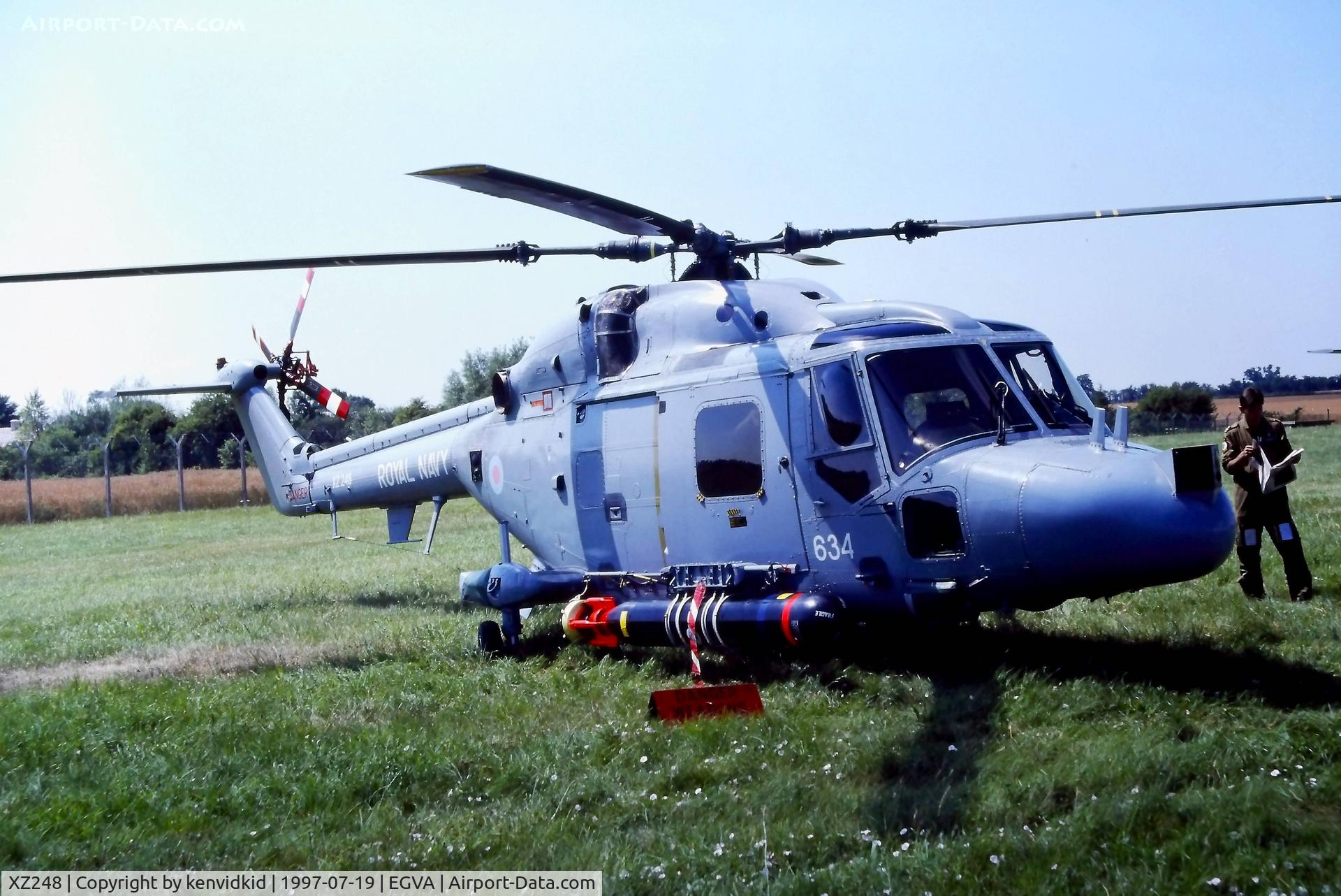 XZ248, 1978 Westland Lynx HAS.2 C/N 080, At the 1997 Royal International Air Tattoo.