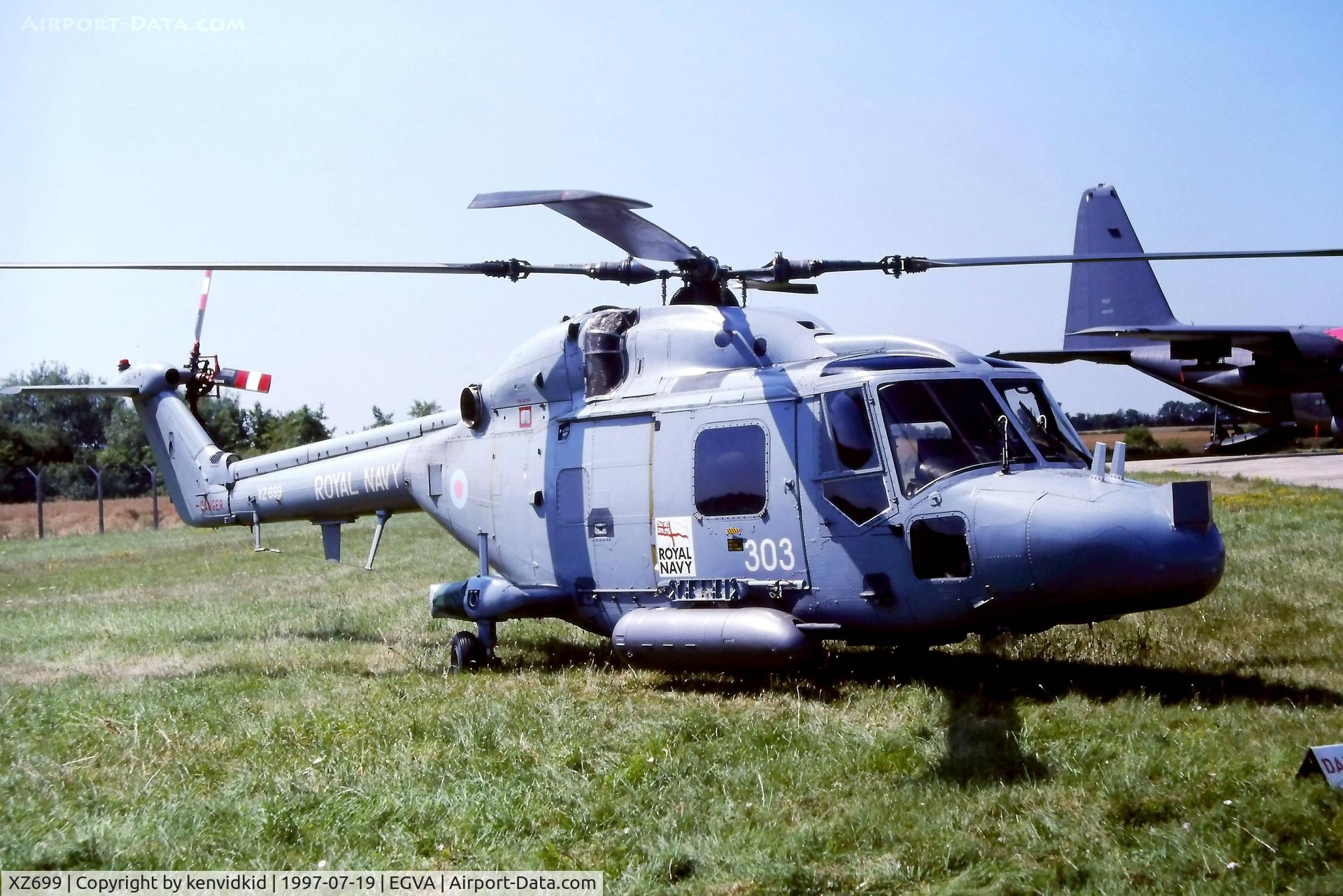XZ699, 1980 Westland Lynx HAS.2 C/N 157, At the 1997 Royal International Air Tattoo.