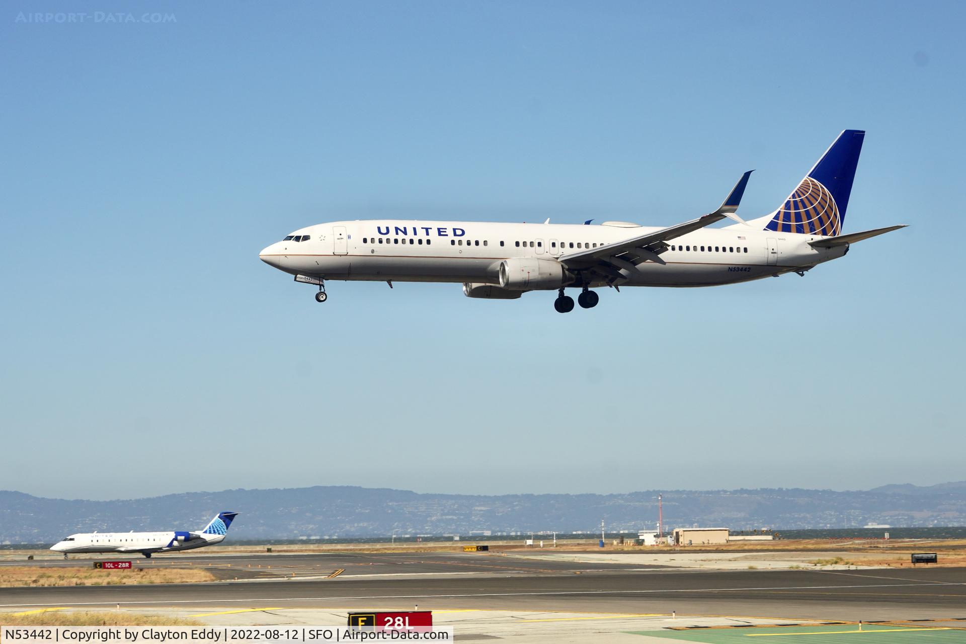 N53442, 2009 Boeing 737-924/ER C/N 33536, SFO 2022.
