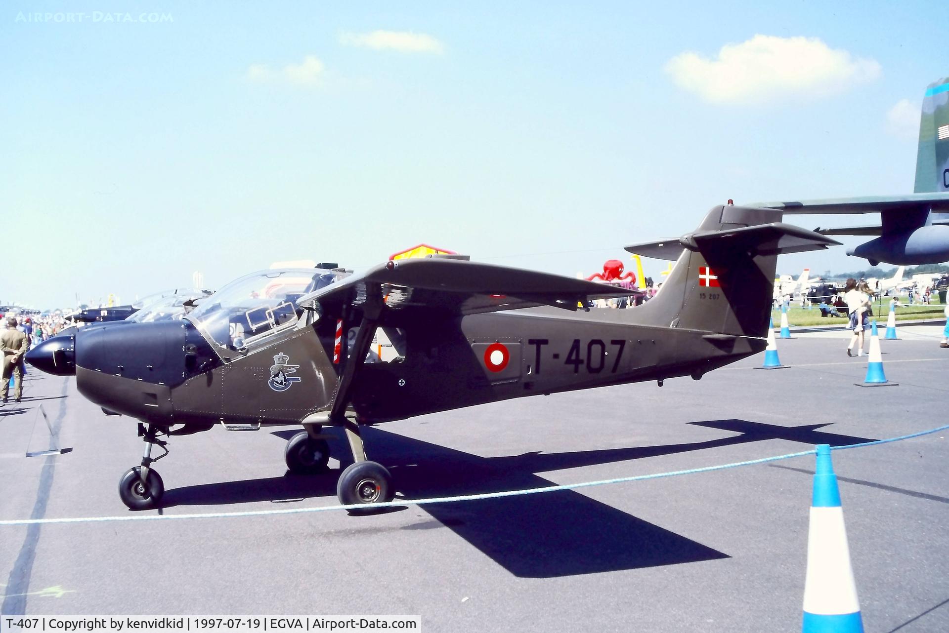 T-407, Saab T-17 Supporter C/N 15-207, At the 1997 Royal International Air Tattoo.