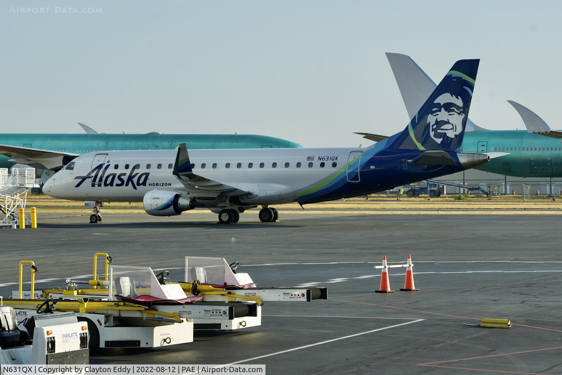 N631QX, 2018 Embraer 175LR (ERJ-170-200LR) C/N 17000713, PAE 2022.
