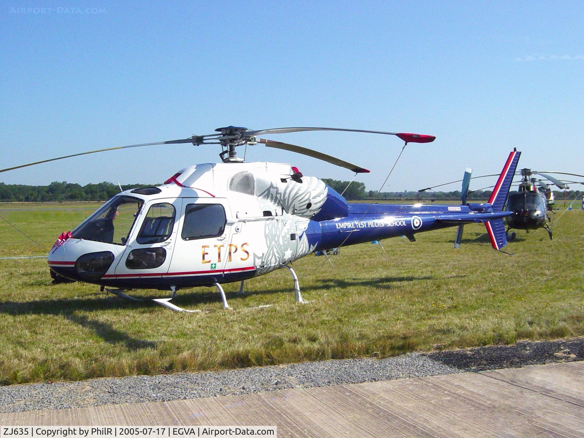 ZJ635, 1981 Aerospatiale AS-355F-1 Ecureuil 2 C/N 5115, ZJ635 1981 Aerospatiale AS355F 1 Squirrel 2 ETPS RIAT