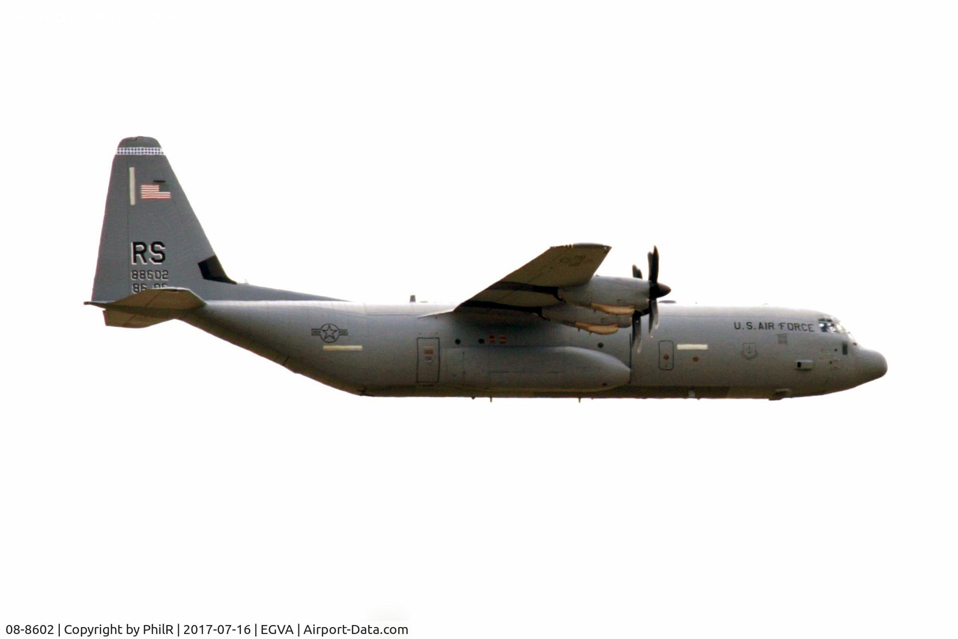 08-8602, 2008 Lockheed Martin C-130J-30 Super Hercules C/N 382-5611, 08-8602 2009 Lockheed C-130J Hercules USAF RIAT