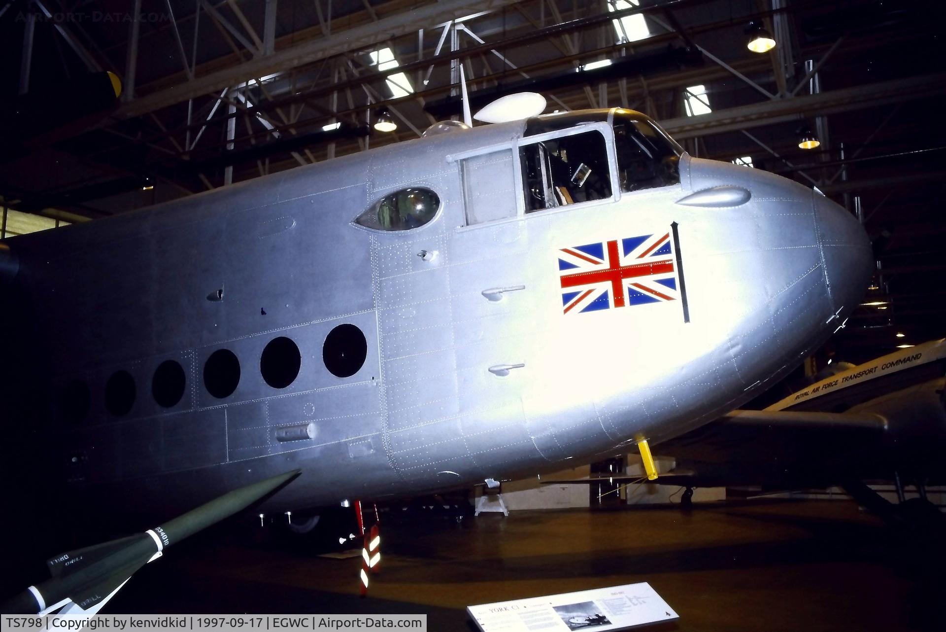 TS798, Avro 685 York C.1 C/N 1223, A visit to Cosford in 1997.